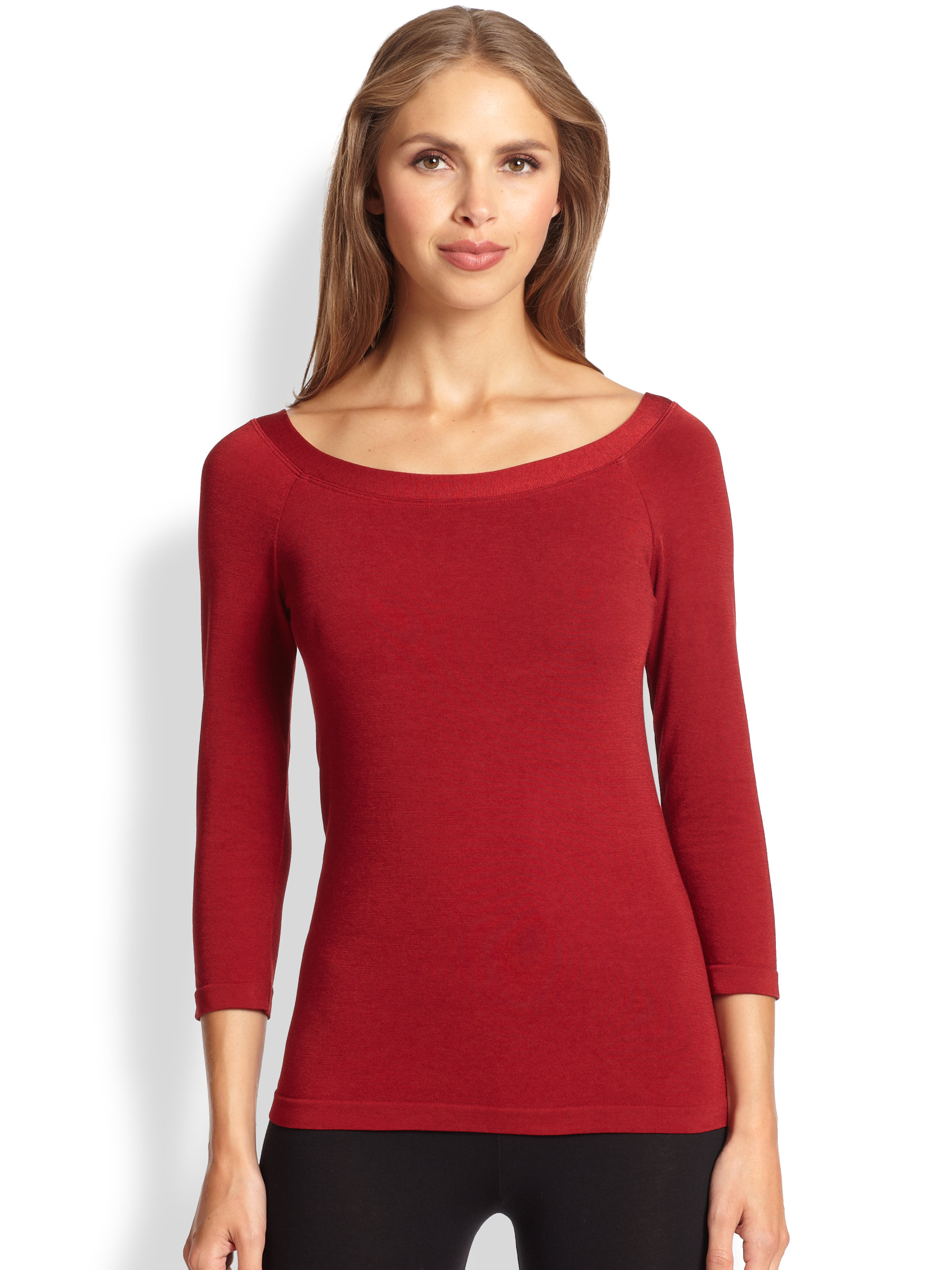 Wolford Cordoba Pullover in Red | Lyst