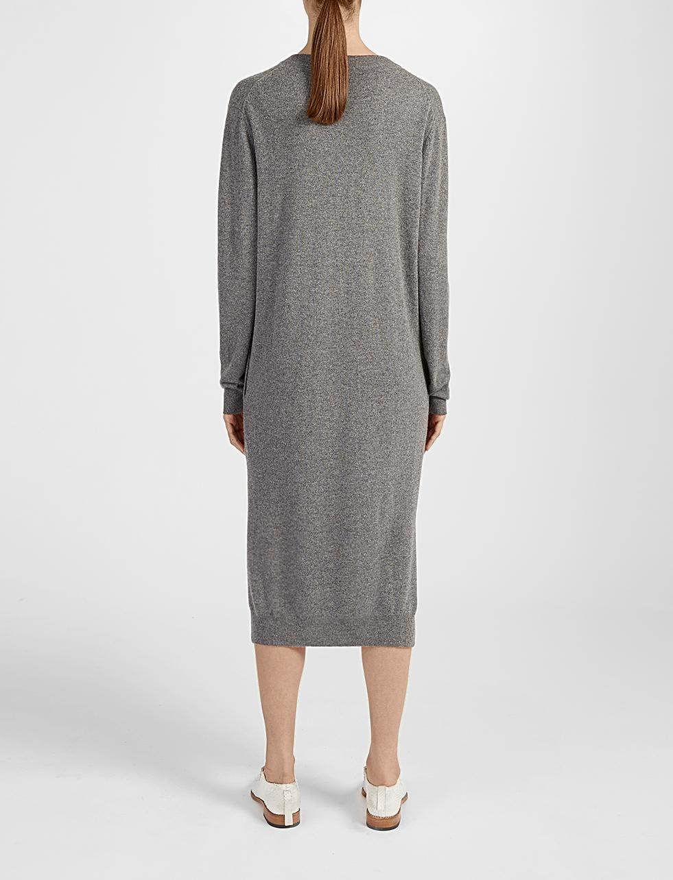 Lyst Joseph Cashmere Efilia Sweater Dress In Gray Gallery