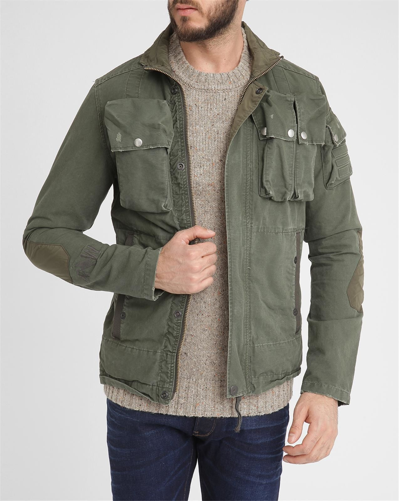 raw khaki