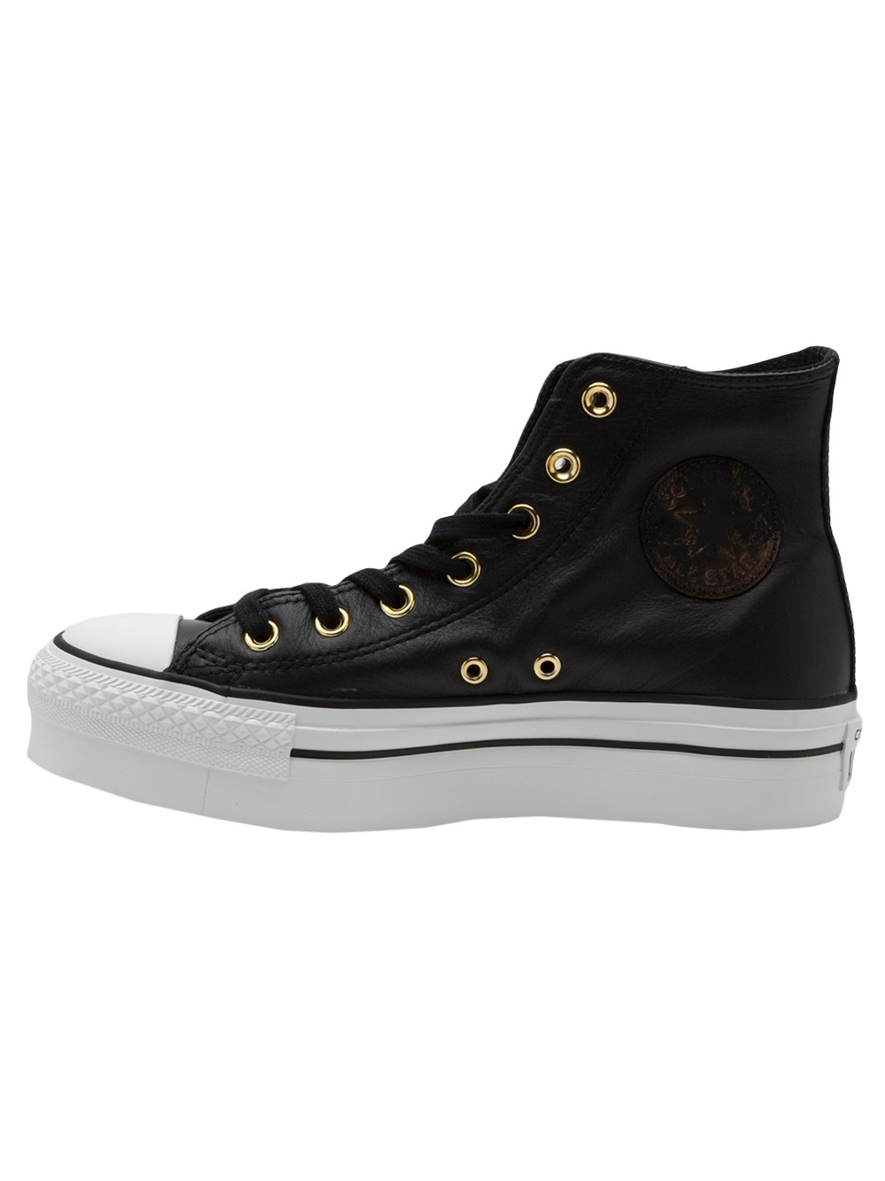 Converse Platform Zip Shoe in Black | Lyst