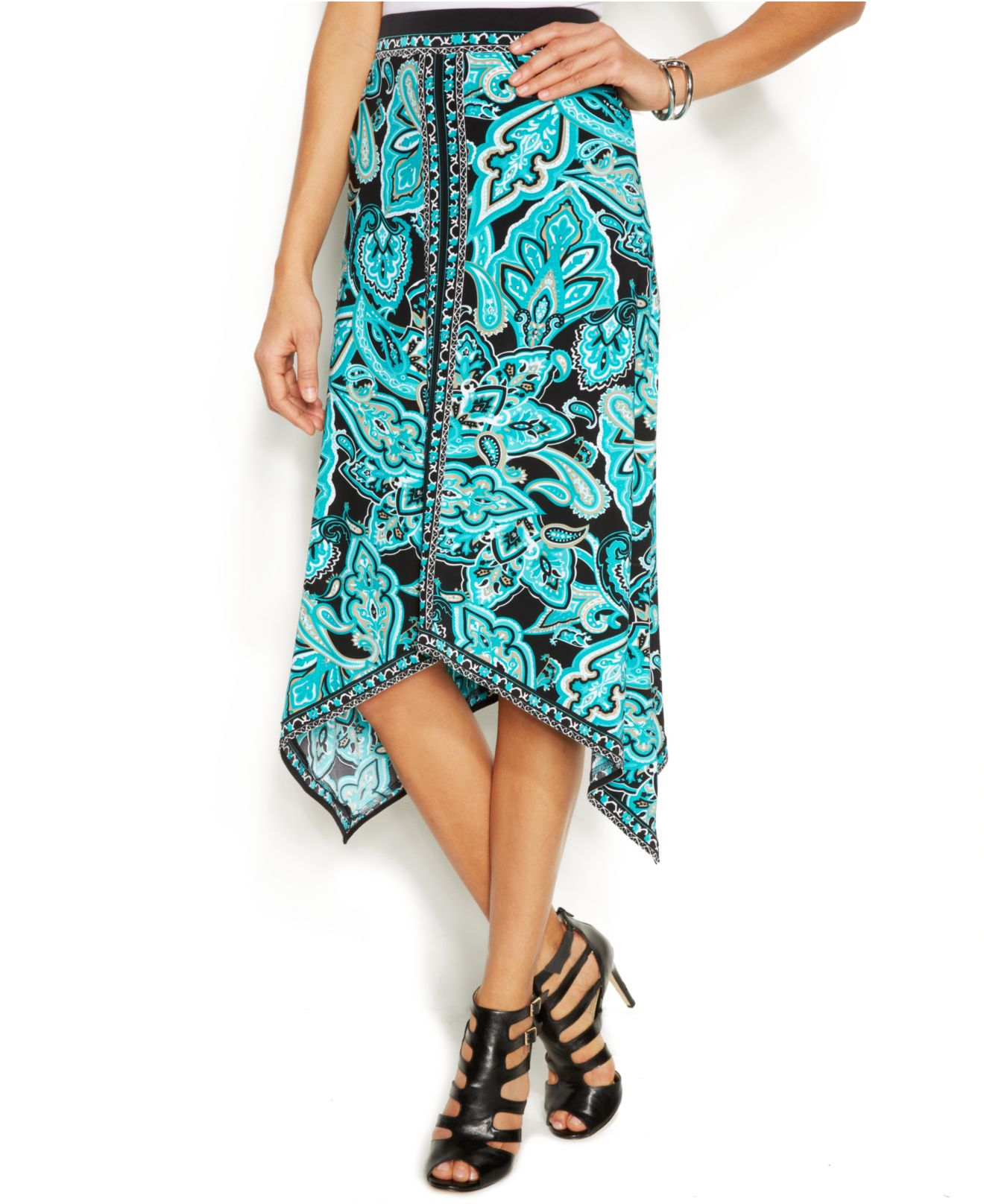 maxi bohemian skirt