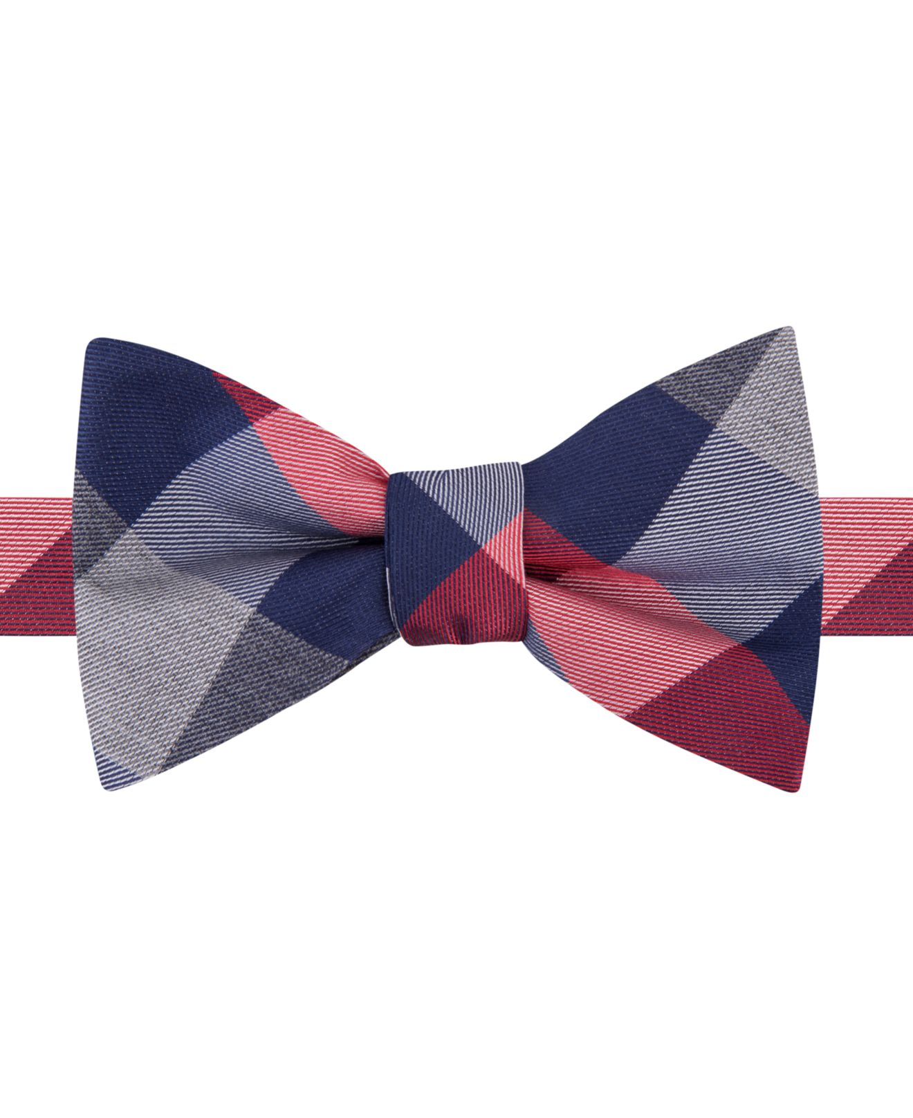 Lyst - Tommy Hilfiger Buffalo To-tie Bow Tie in Red for Men