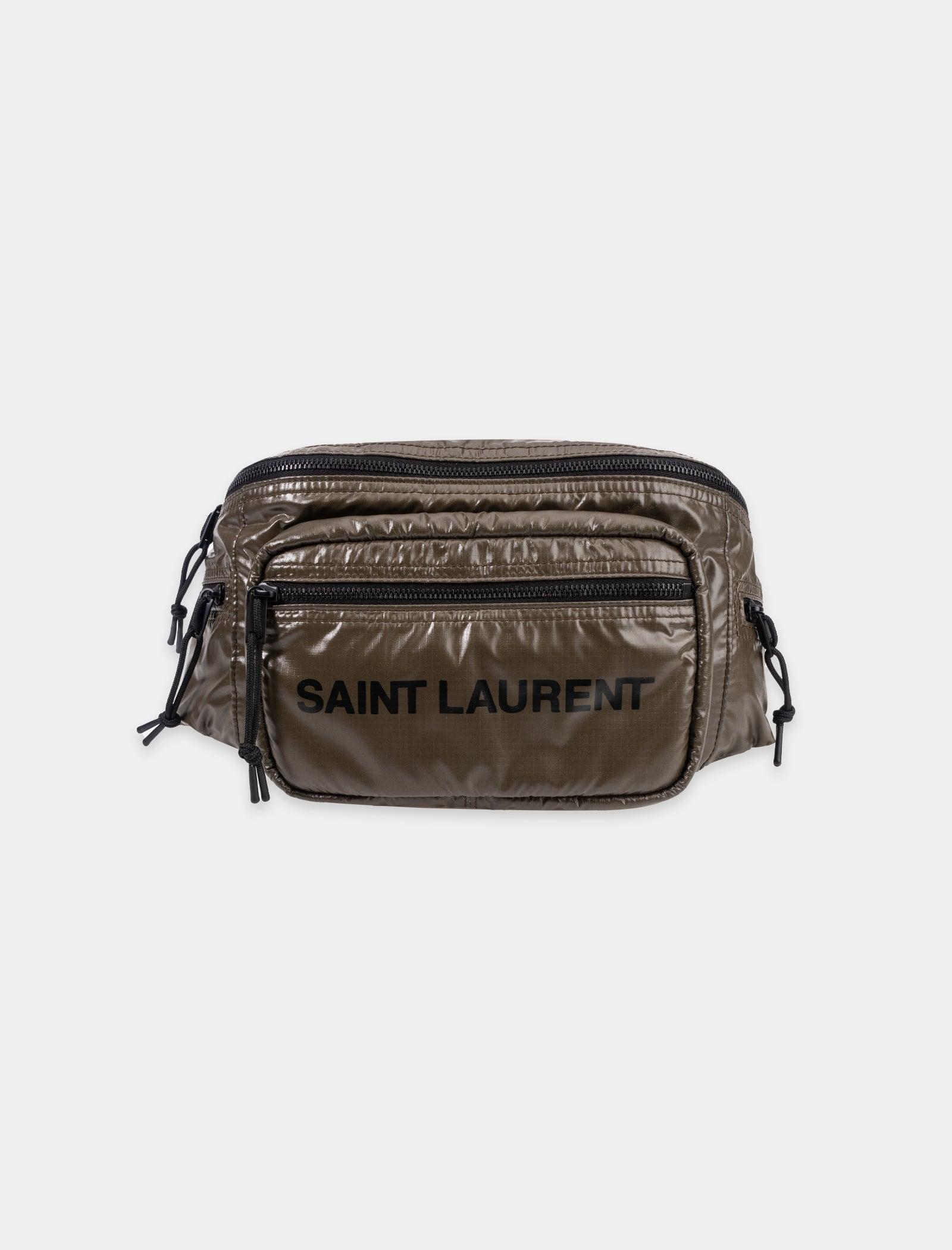 VINYLE BABY BELT BAG IN QUILTED SHINY LEATHER, Saint Laurent