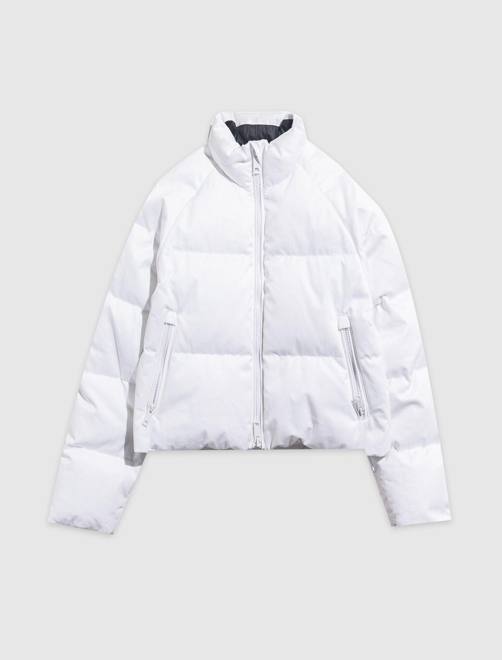 Burberry Quilted Down Puffer Coat in White Lyst