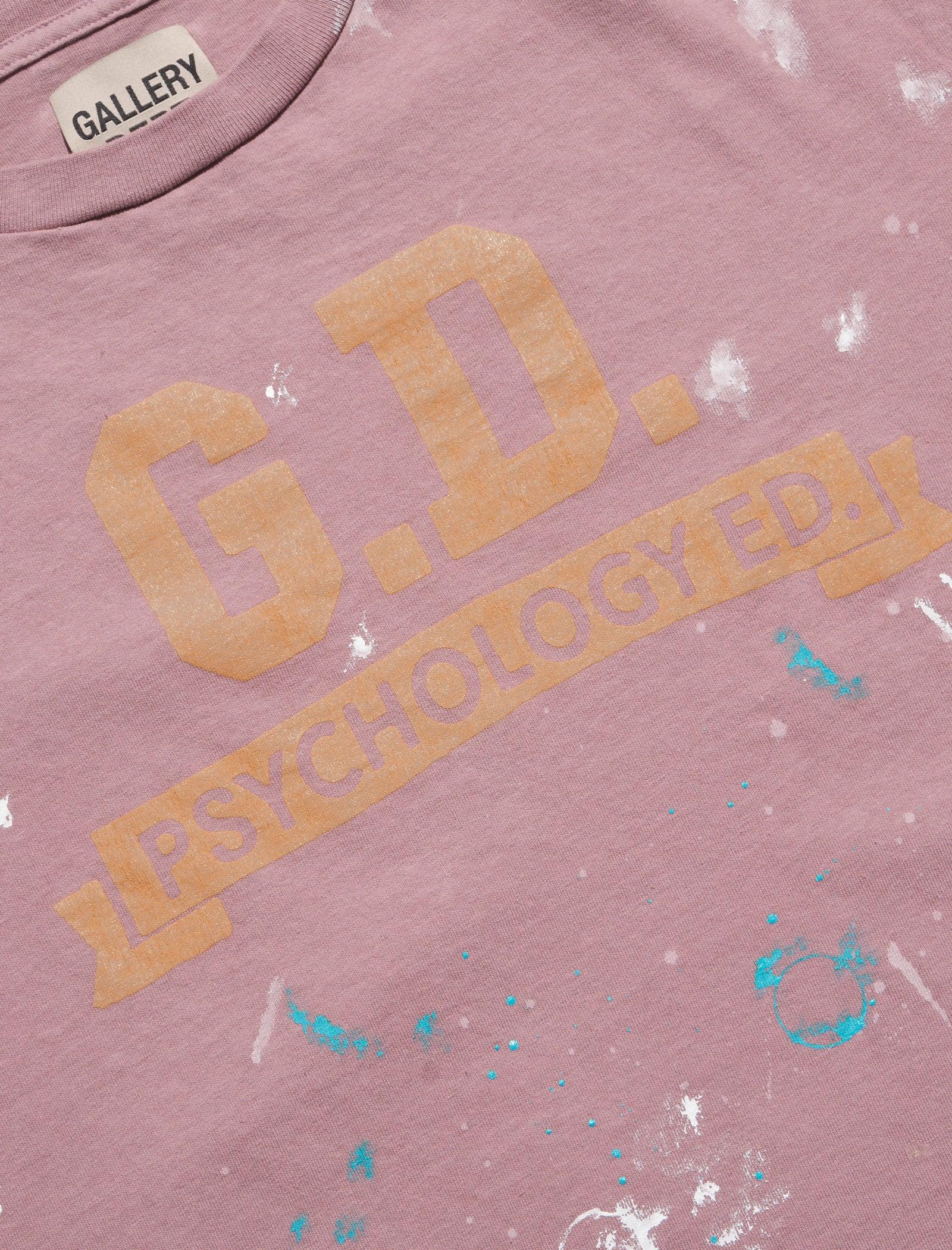 GALLERY DEPT. Psychology Ed Tee in Pink for Men | Lyst