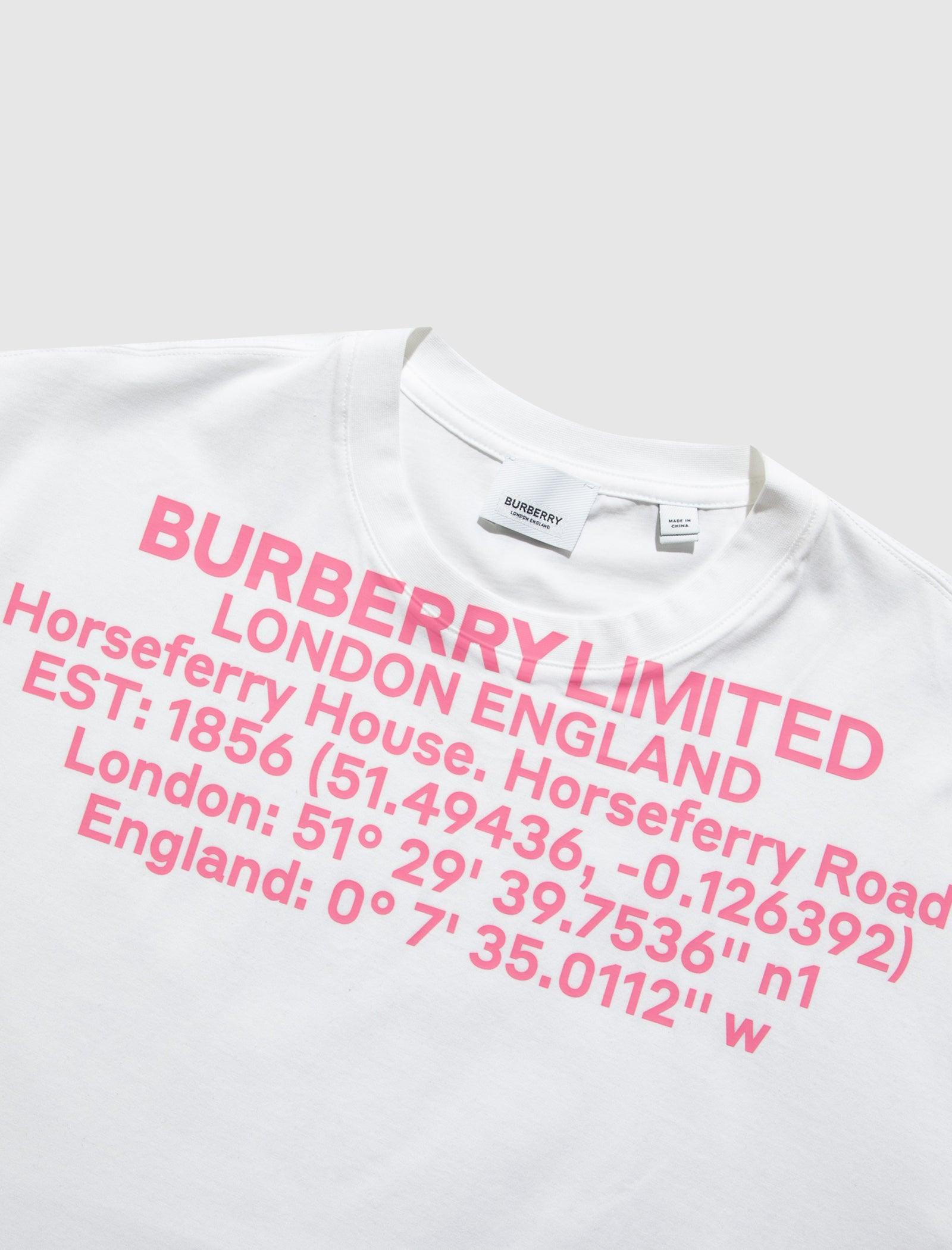 Burberry Carrick T-Shirt - White