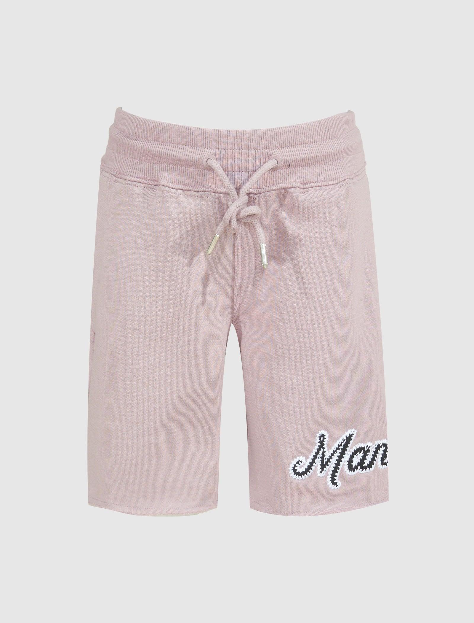 A MA MANIERE Amm Cursive Sweatshort in Pink for Men | Lyst