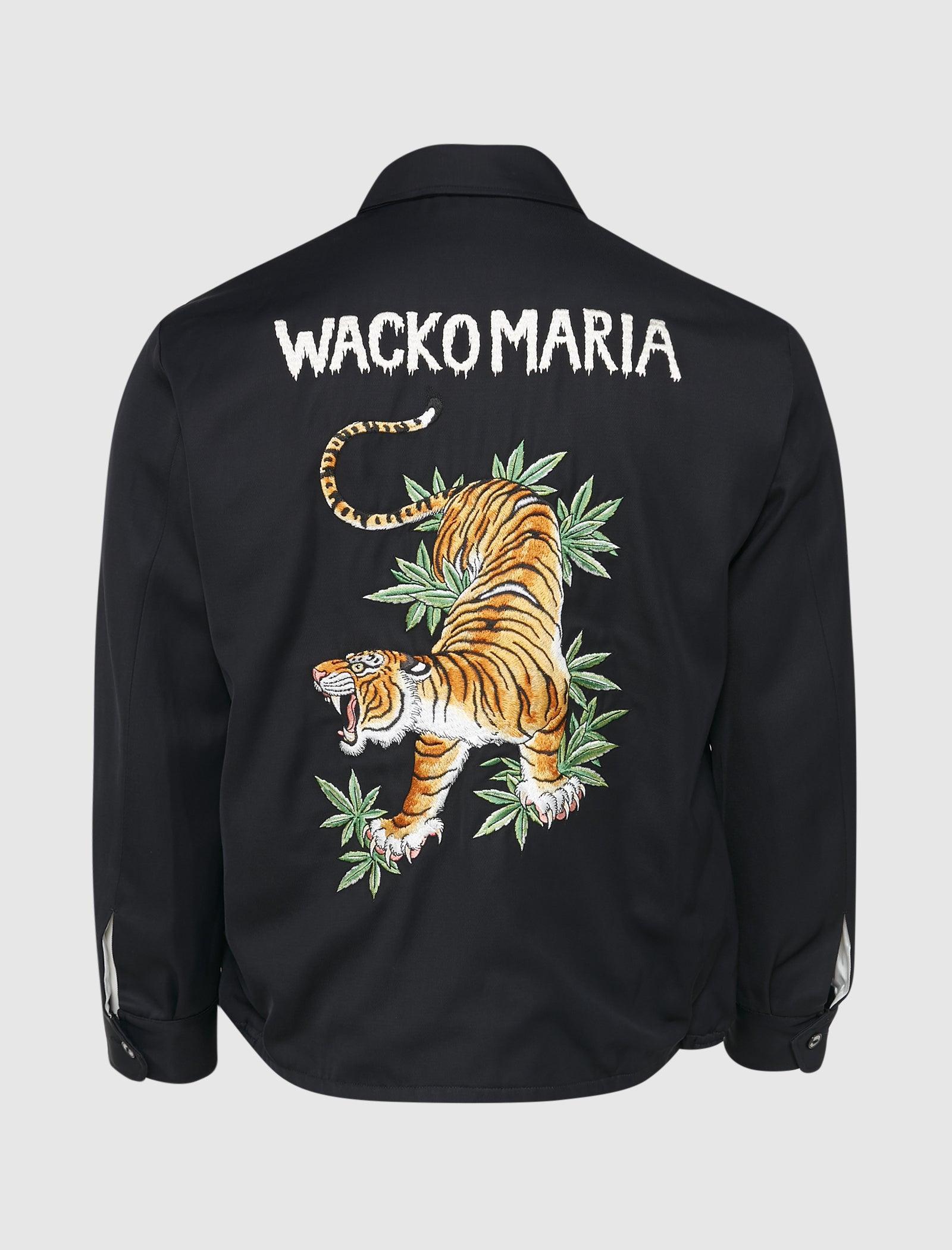 Wacko Maria Men's Black Tim Lehi Vietnam Jacket