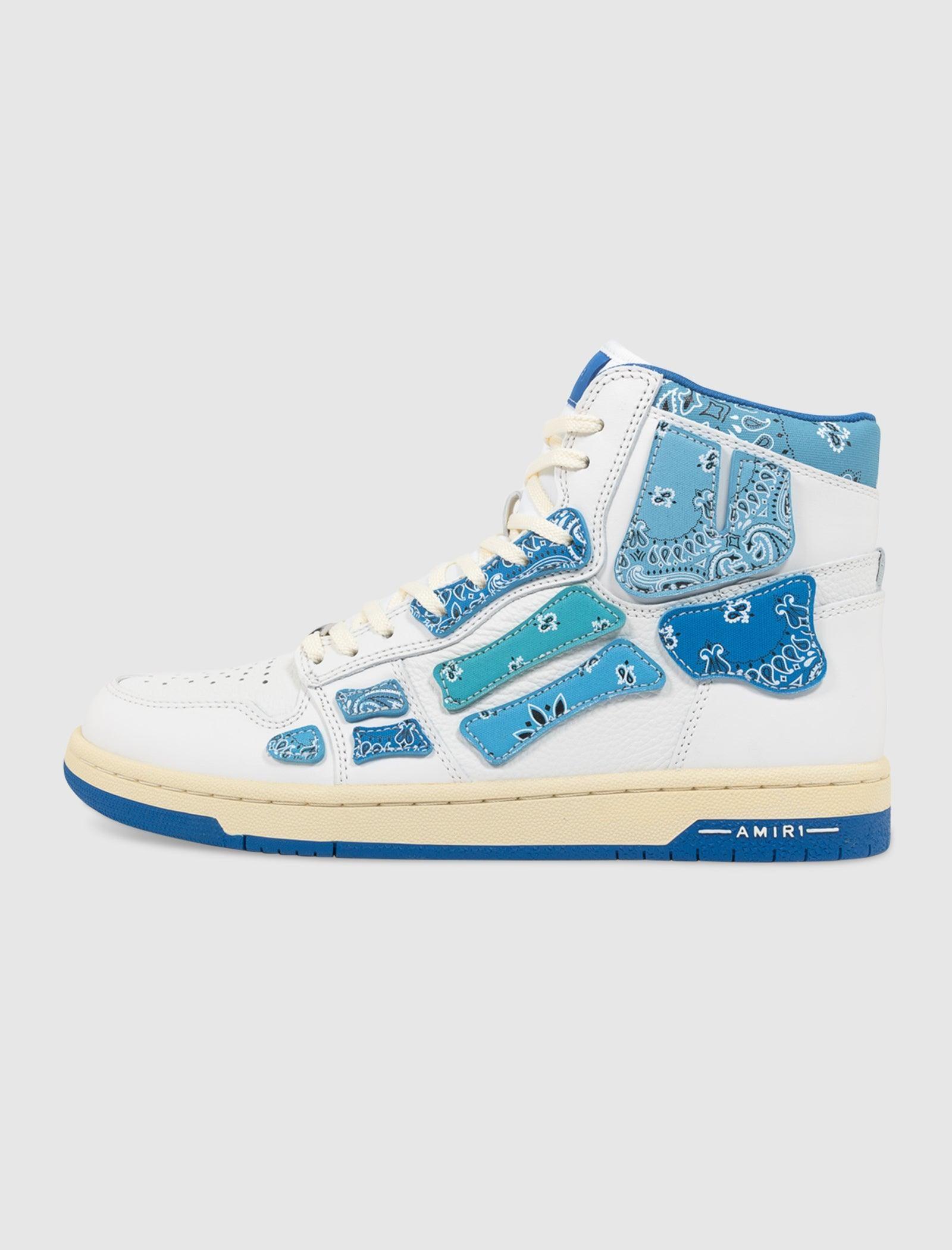 amiri skeleton shoes high top