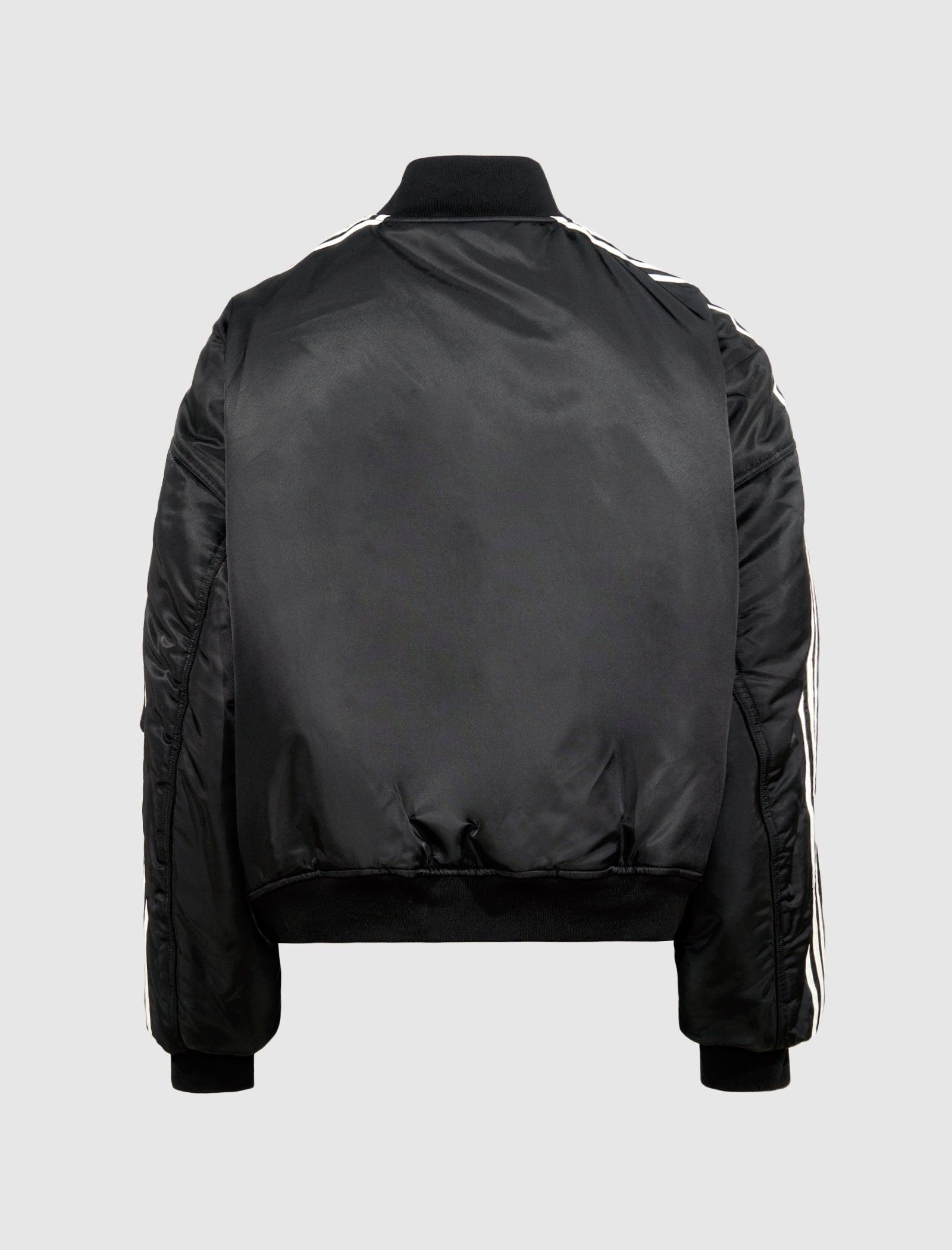 Balenciaga Adidas Bomber Jacket in Black for Men | Lyst