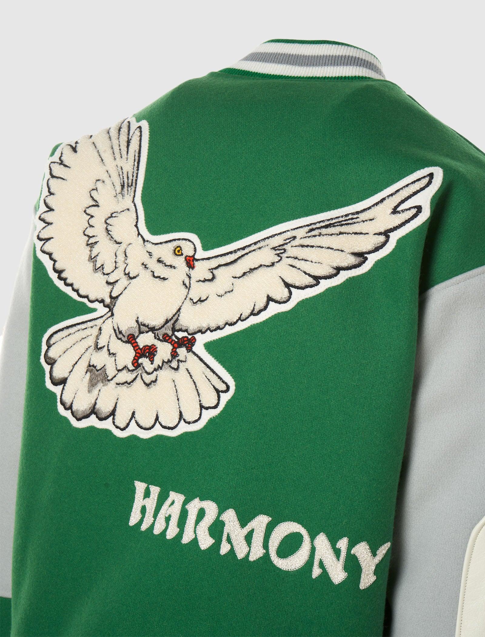SAINT MICHAEL - Pigeon Varsity Jacket – MRKT
