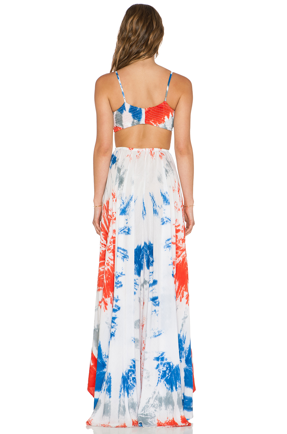 innocence cutaway maxi dress