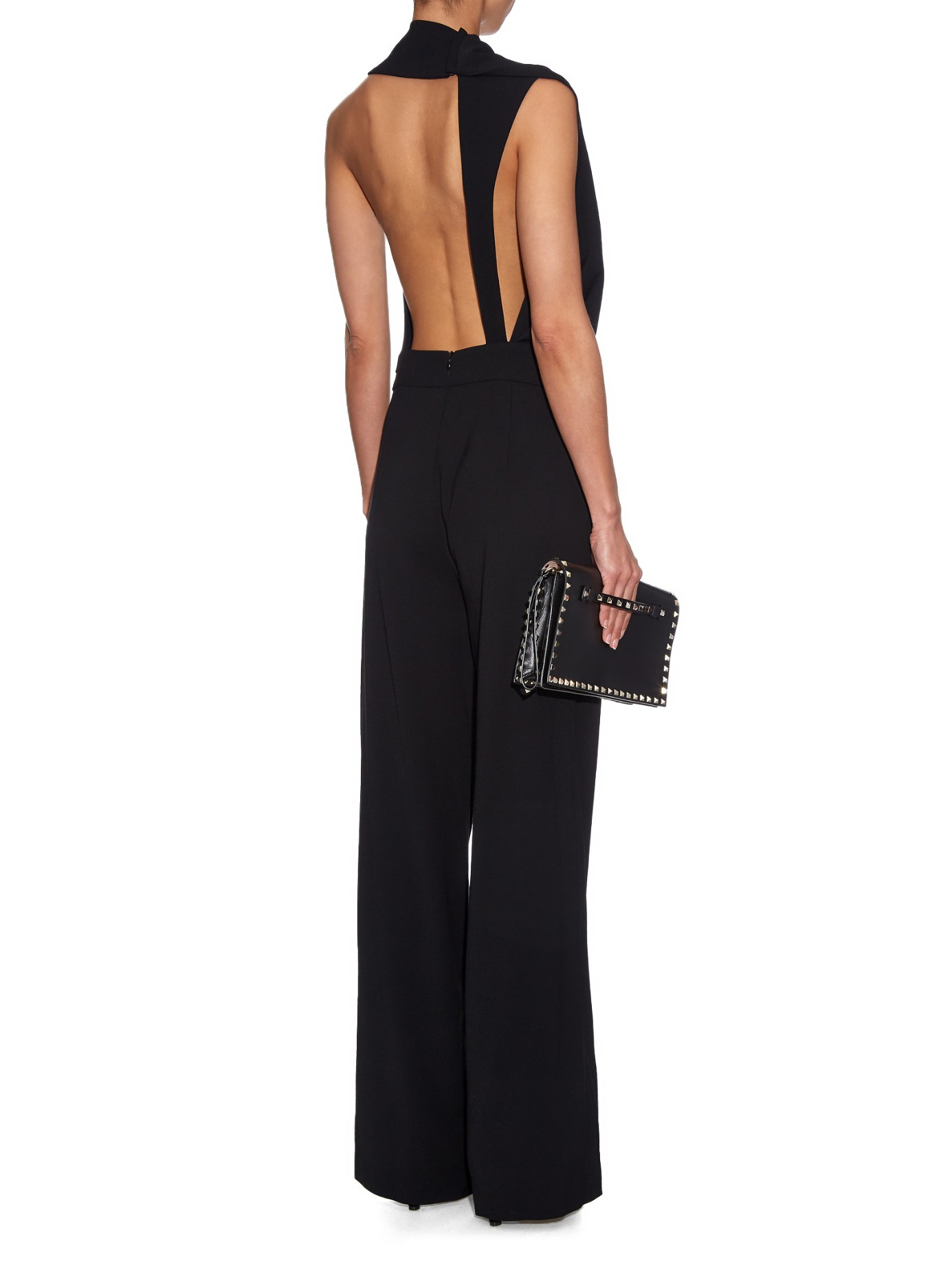 osman draped jumpsuit