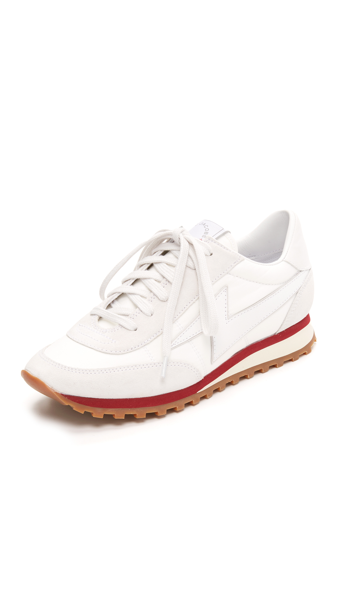 Marc Jacobs Synthetic Astor Lightning Bolt Sneakers in White - Lyst