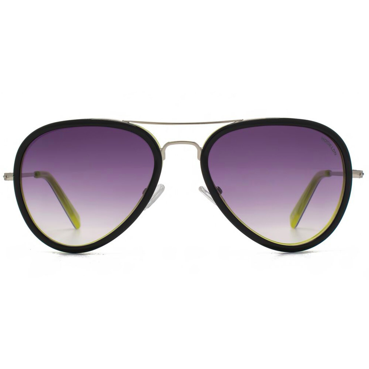 Hook ldn Supersonic Black On Lime Yellow Sunglasses in Green Lyst