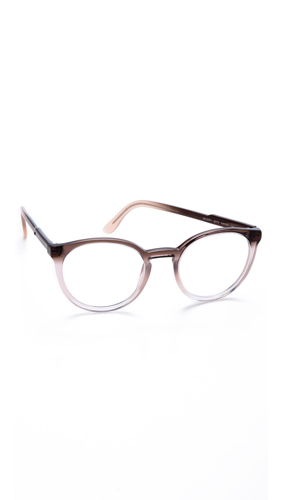 Stella McCartney Gradient Frame Glasses Brown Fade Lyst