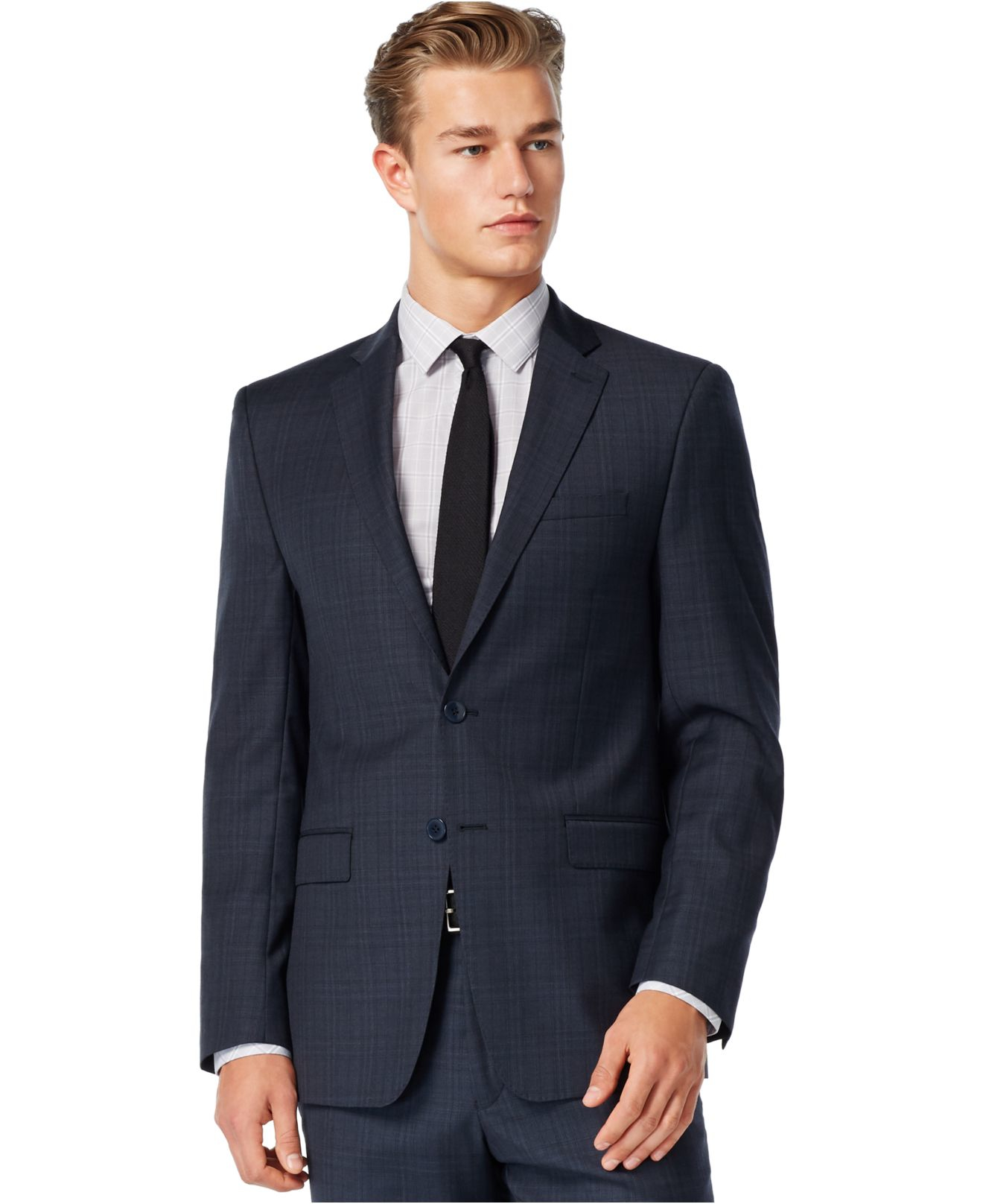 calvin klein extra slim fit suit