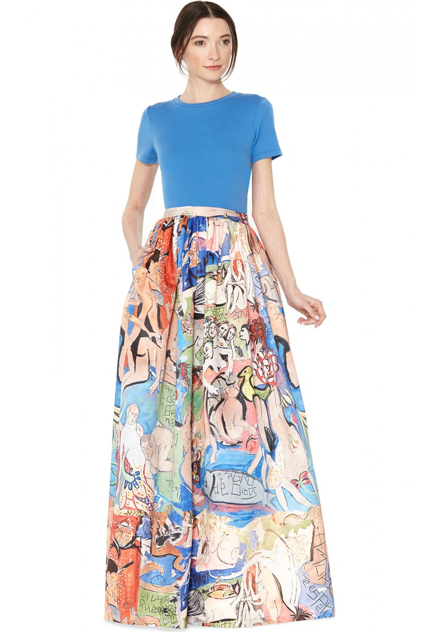 alice and olivia ball gown skirt