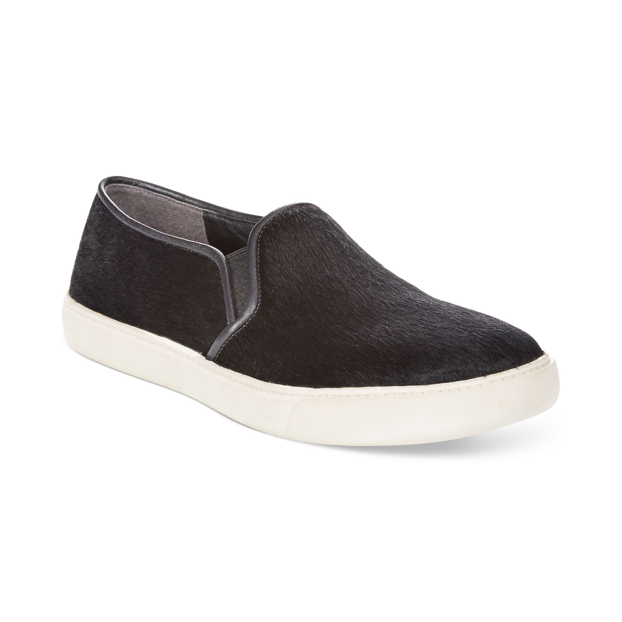 cole haan black slip on sneakers