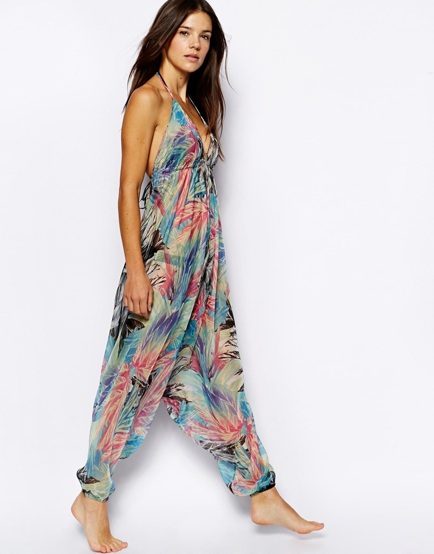 jumpsuit on beach