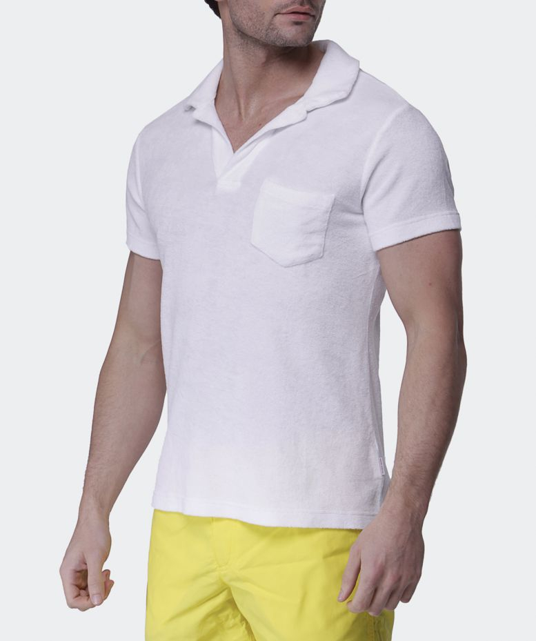 cotton towelling polo shirts