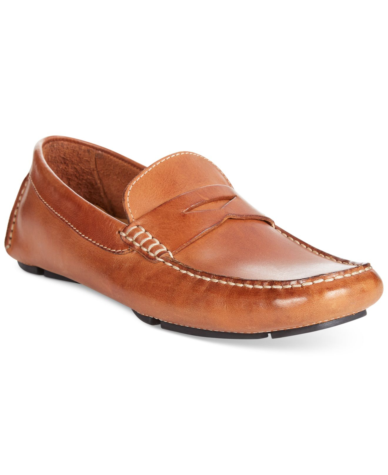 Cole Haan Howland Penny Loafers in Brown for Men | Lyst
