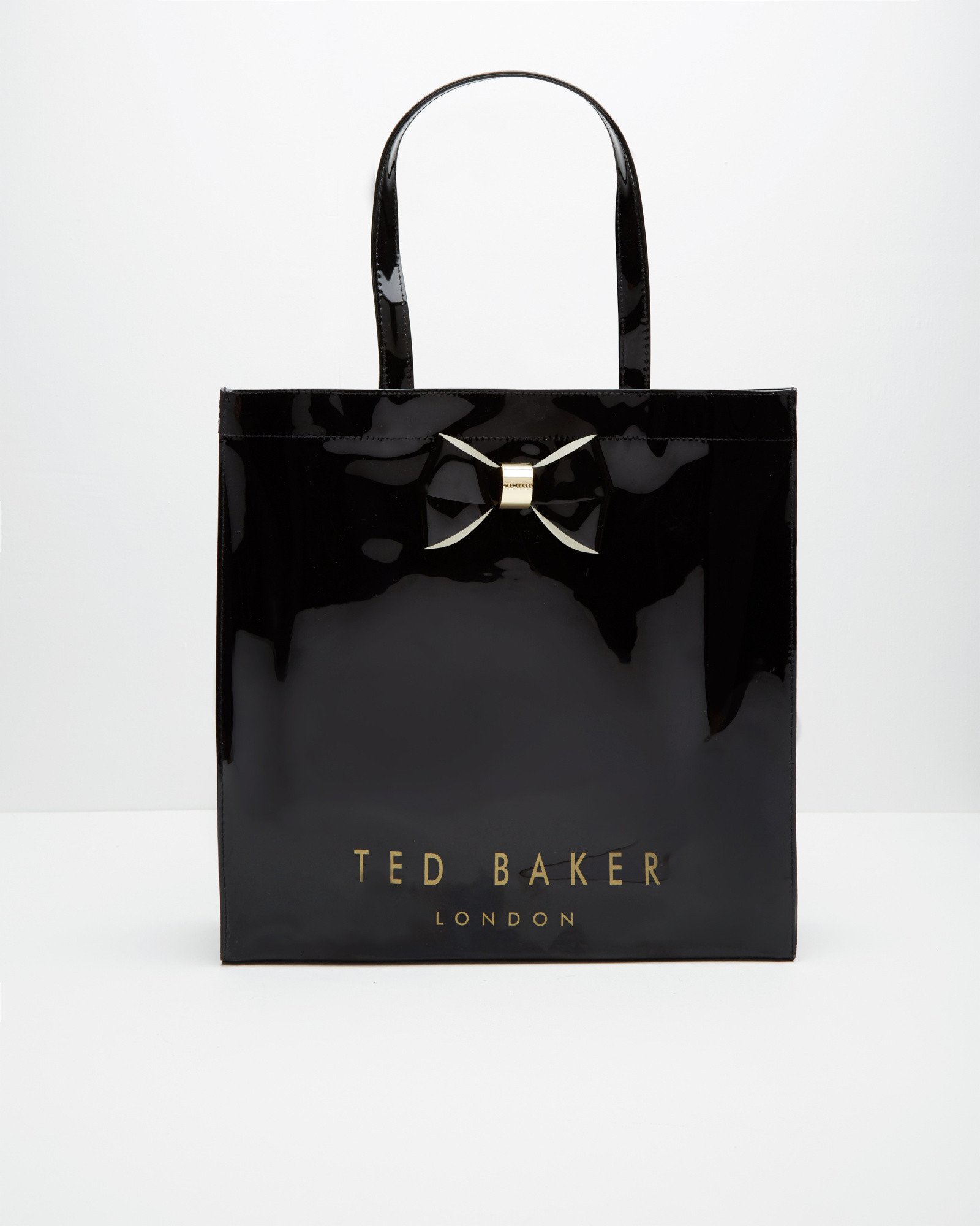 Ted Baker Bow Detail Large Shopper Bag in Black | Lyst UK