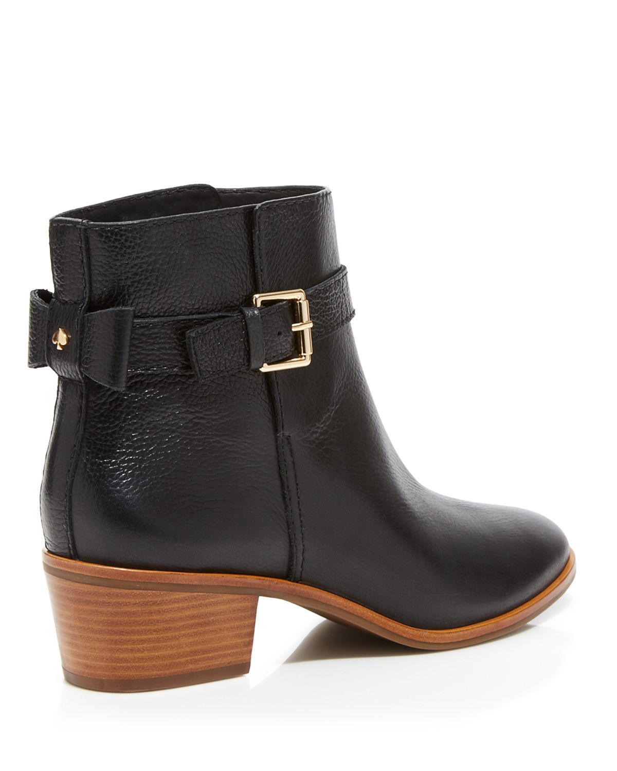 kate spade black boots