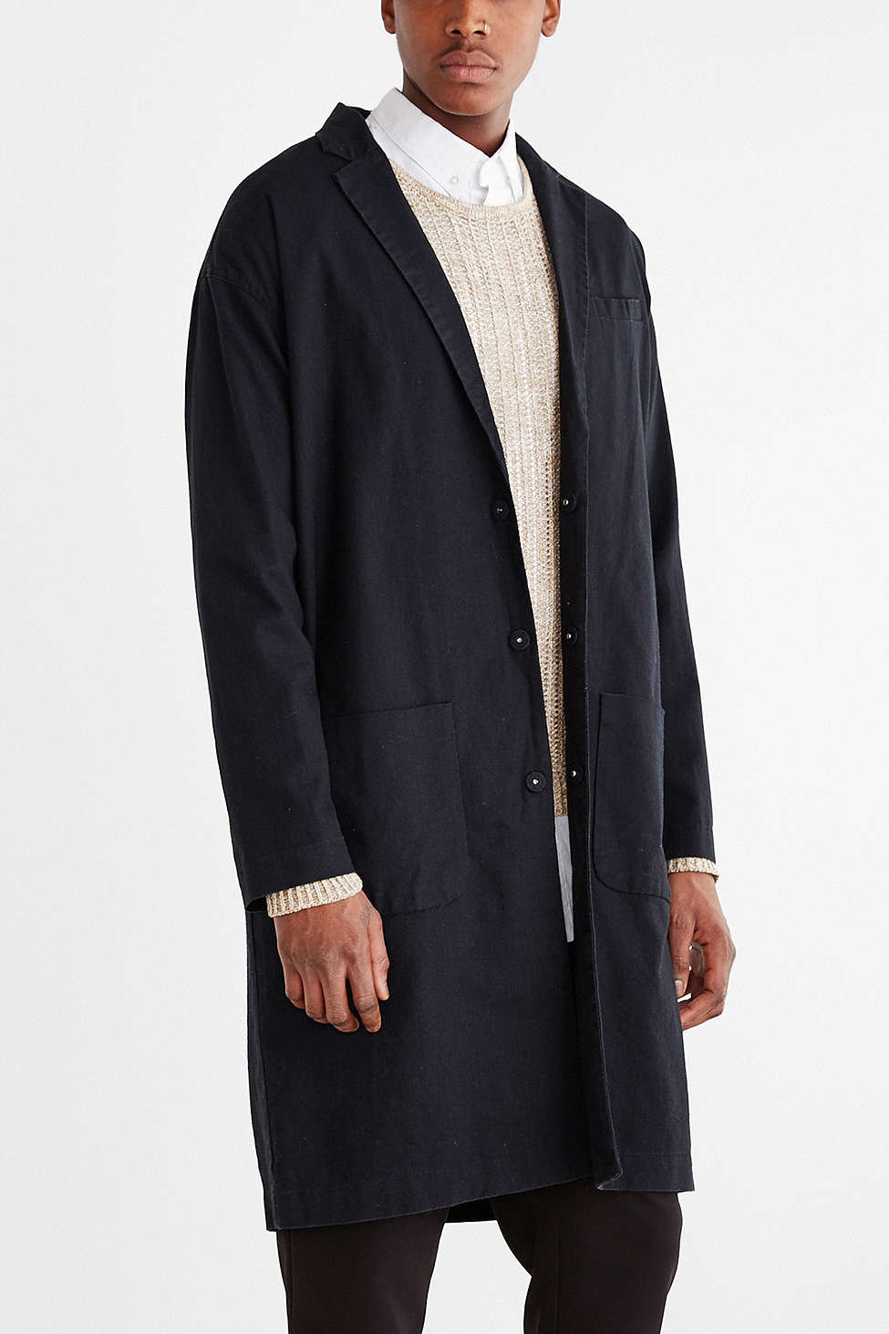 linen duster coat