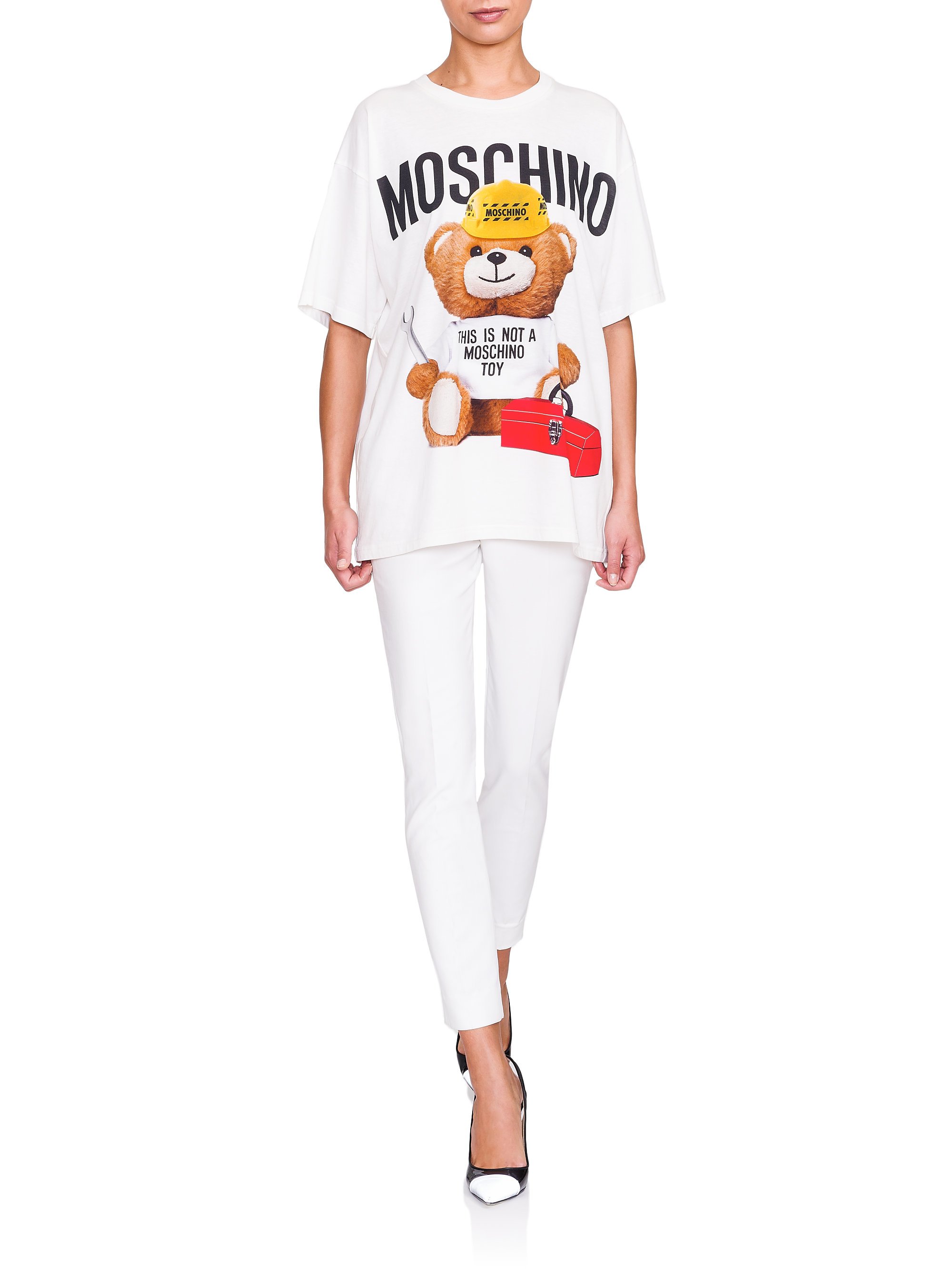 moschino teddy top