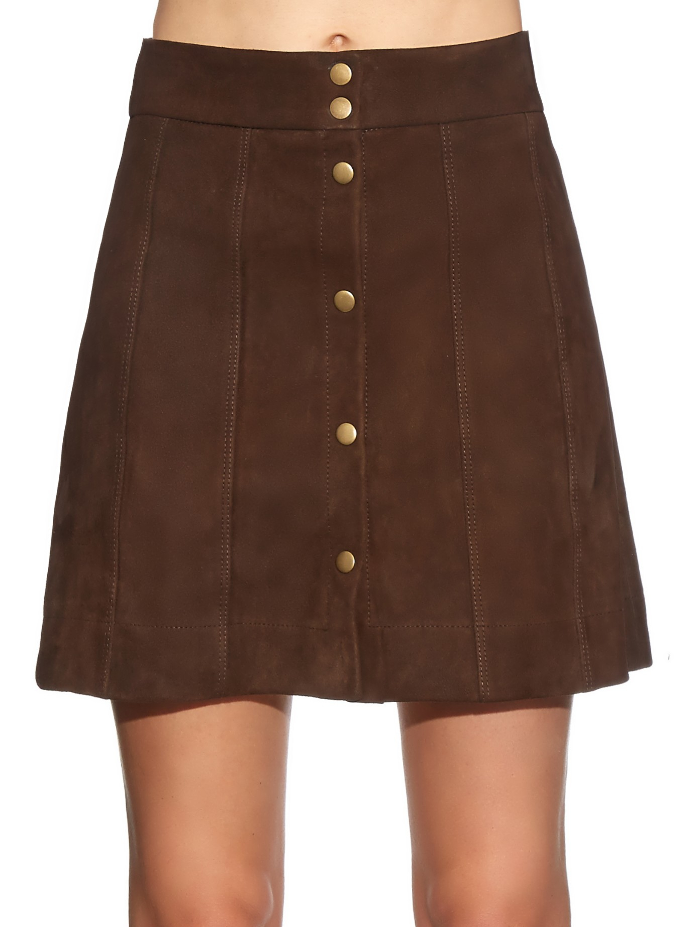 Frame suede skirt Clearance