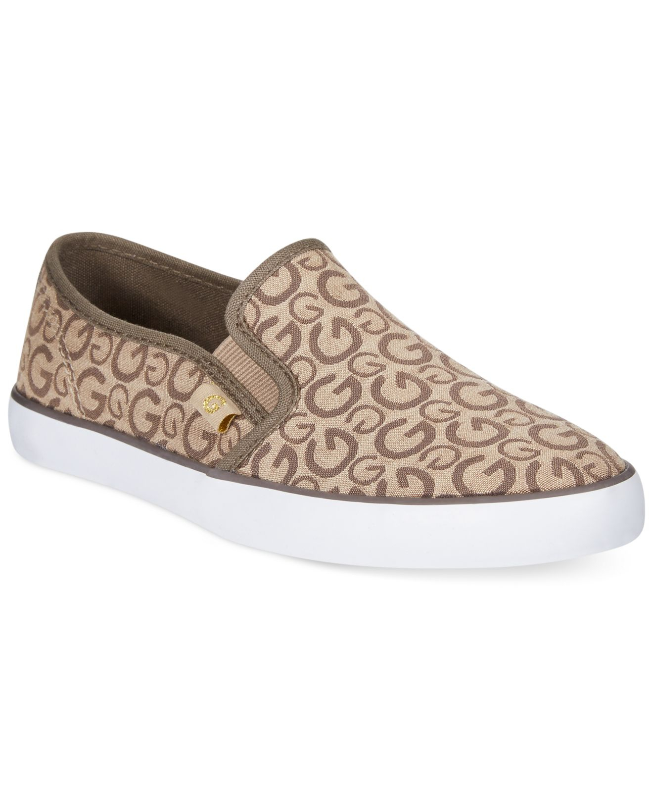 slip on guess shoes