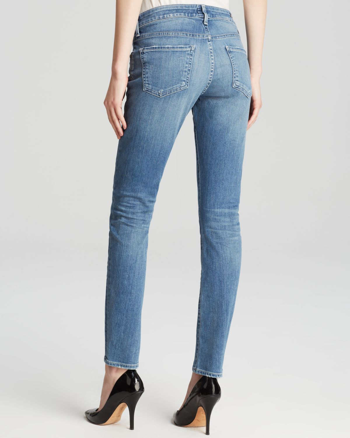 citizens of humanity arielle mid rise skinny