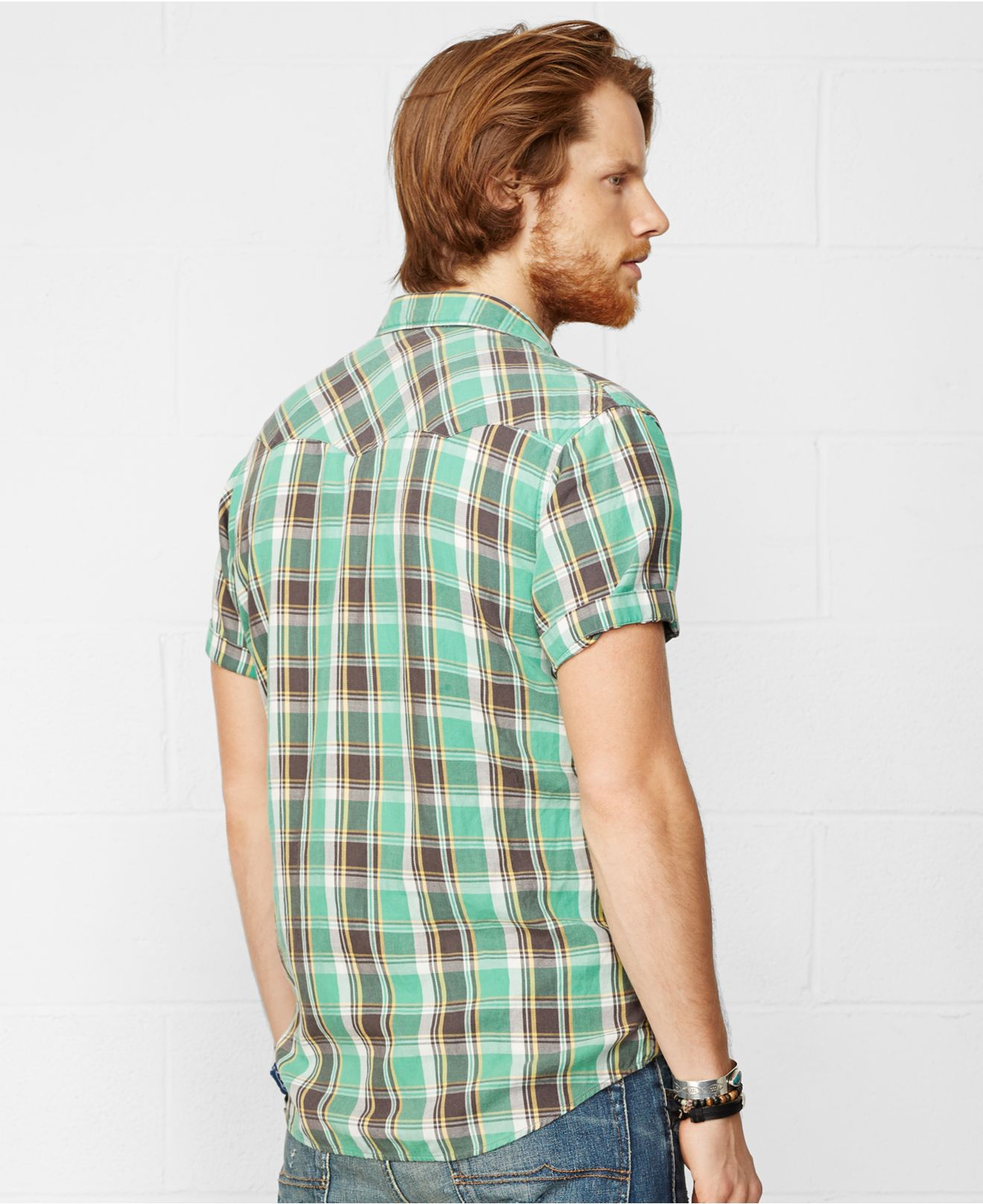 Lyst Denim & Supply Ralph Lauren Lee Plaid Cowboy Shirt for Men