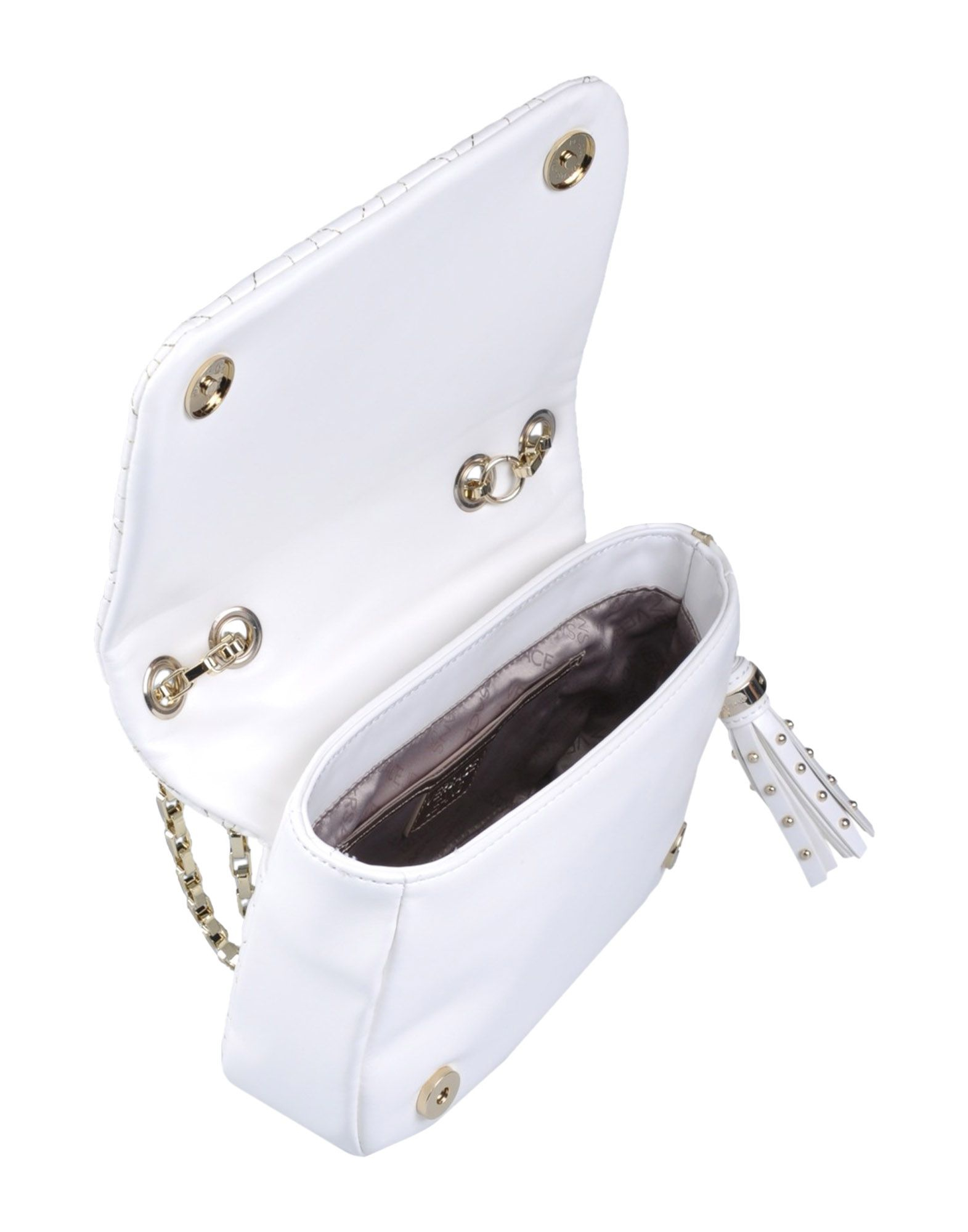 versace jeans white bag