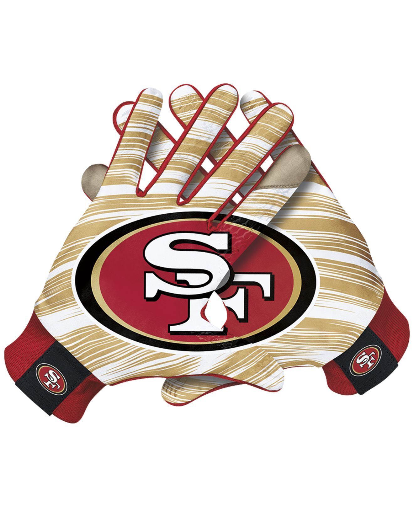Nike San Francisco 49Ers Stadium Gloves in Red for Men | Lyst