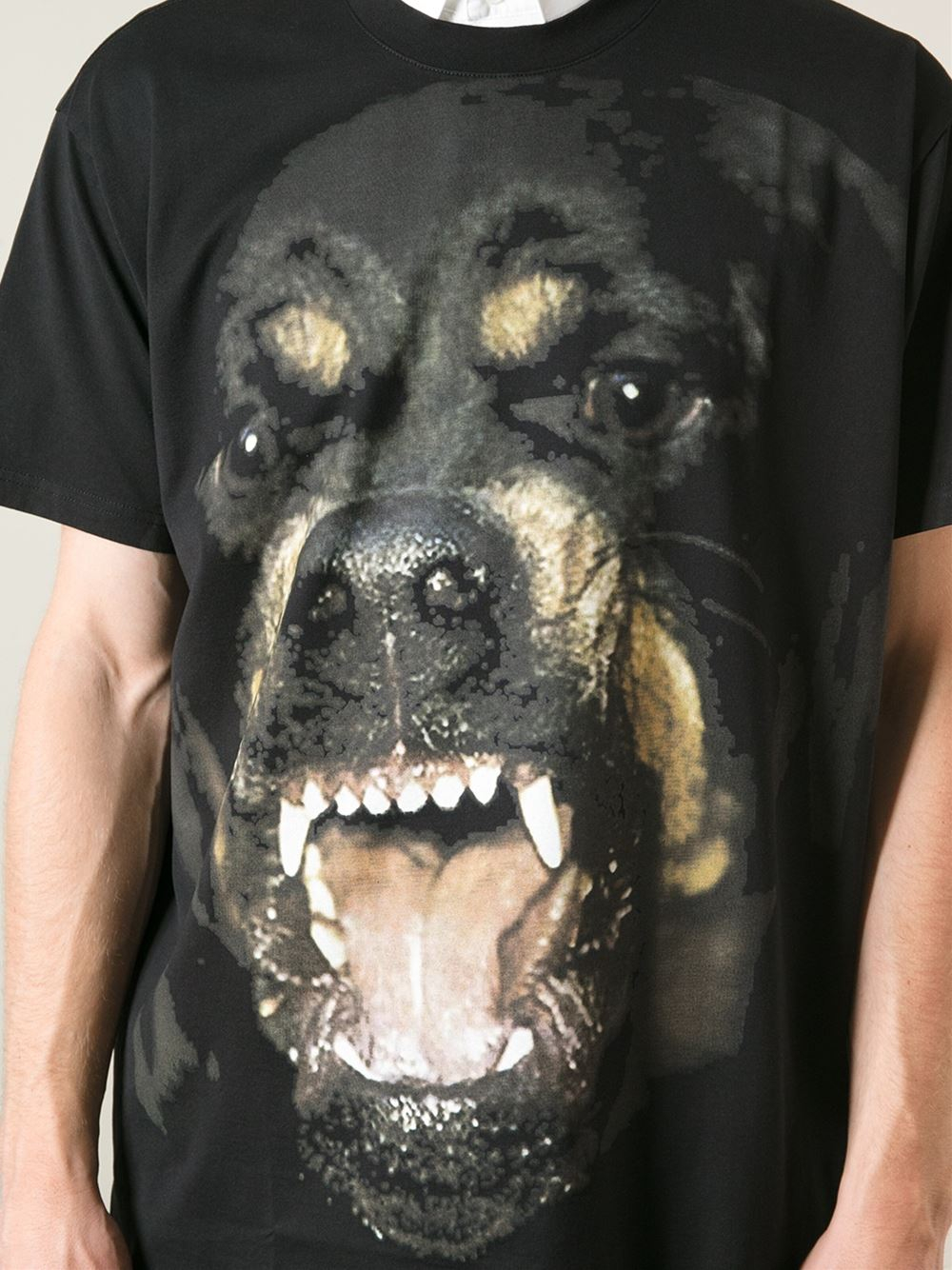 Givenchy Fierce Dog Tshirt in Black for Men - Lyst