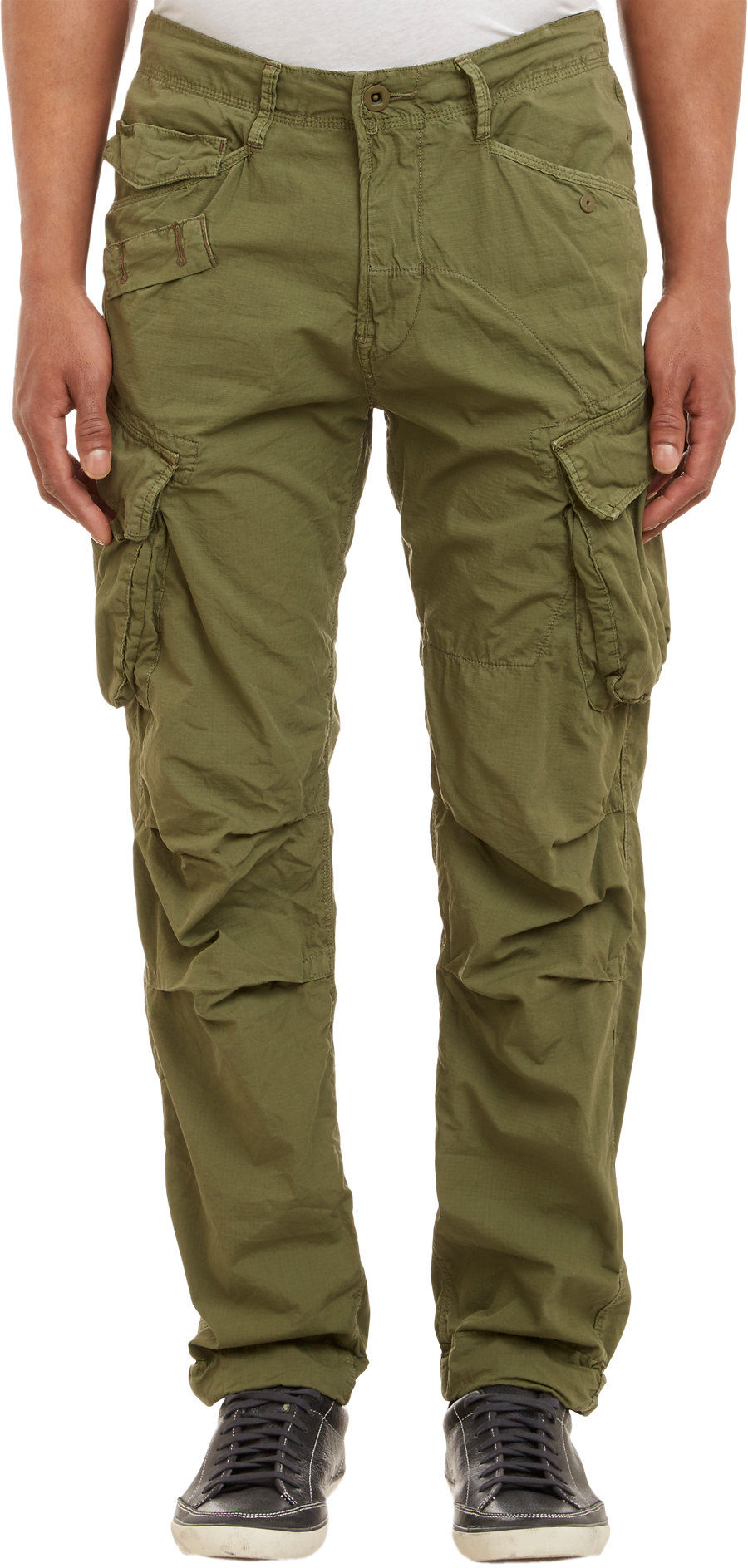 G-Star RAW Rovic Tapered Cargo Pants Olive in Green for Men - Lyst