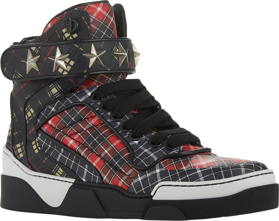 all red givenchy sneakers