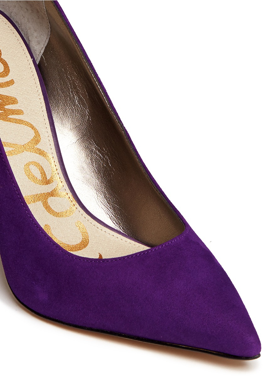 sam edelman purple pumps