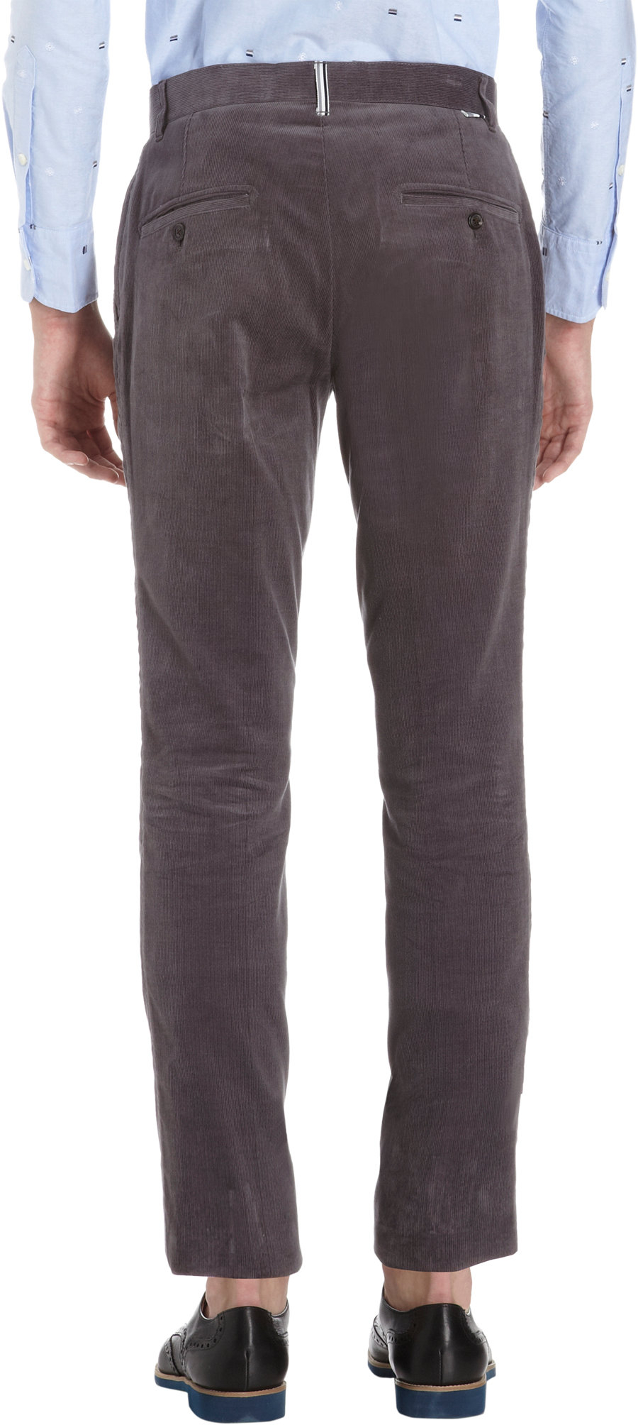 grey corduroy trousers mens