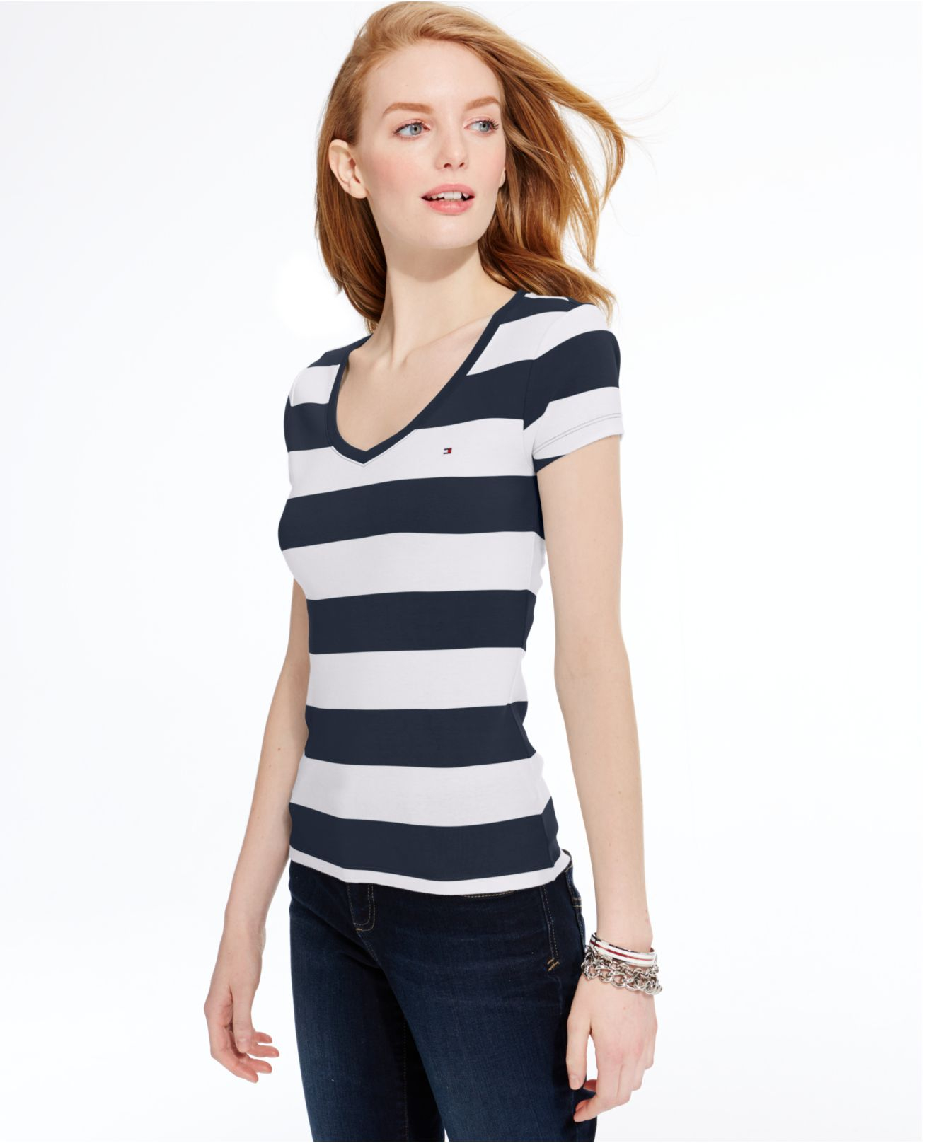 tommy hilfiger v neck tee
