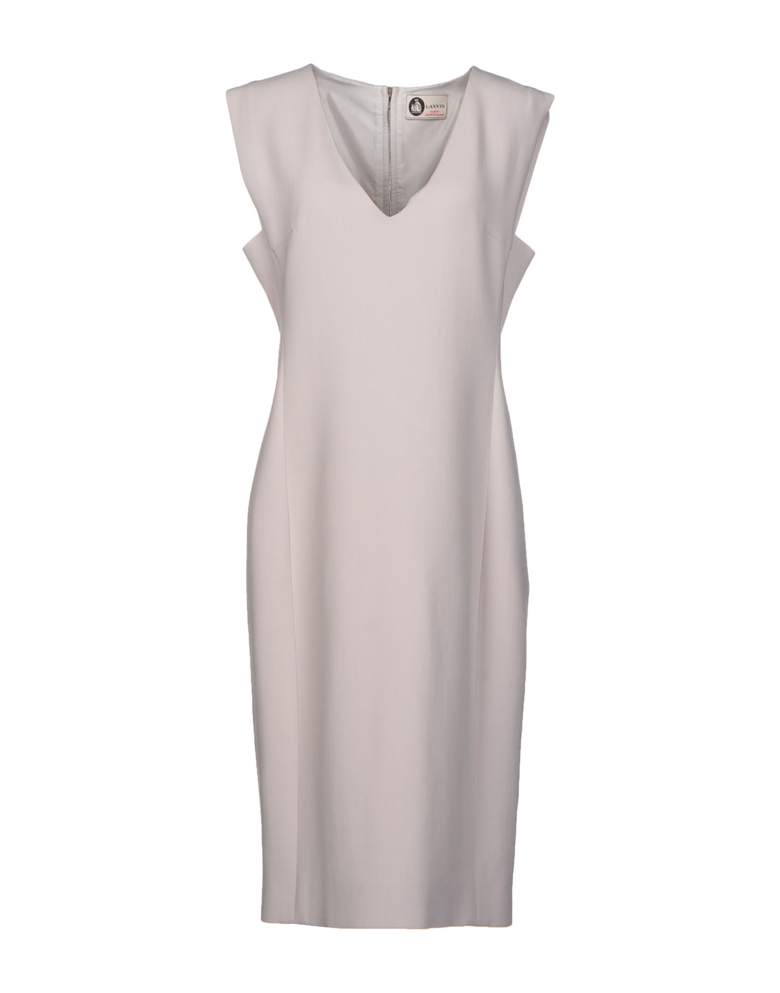 Lanvin Knee-Length Dress in Gray (Light grey)