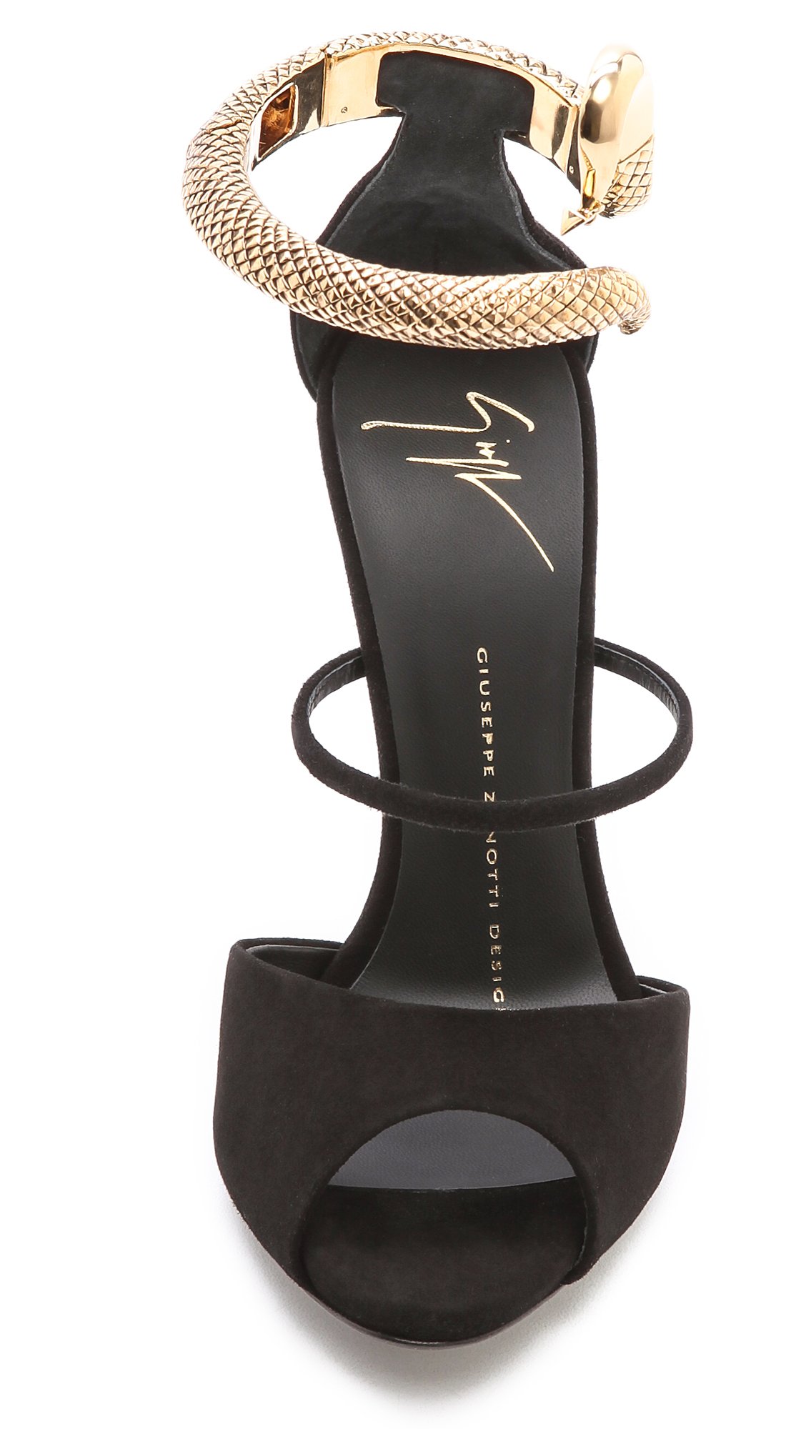 Giuseppe Zanotti Design Women's Suede Open Toe High Heels Shoes US 7.5 IT  38.5 | eBay