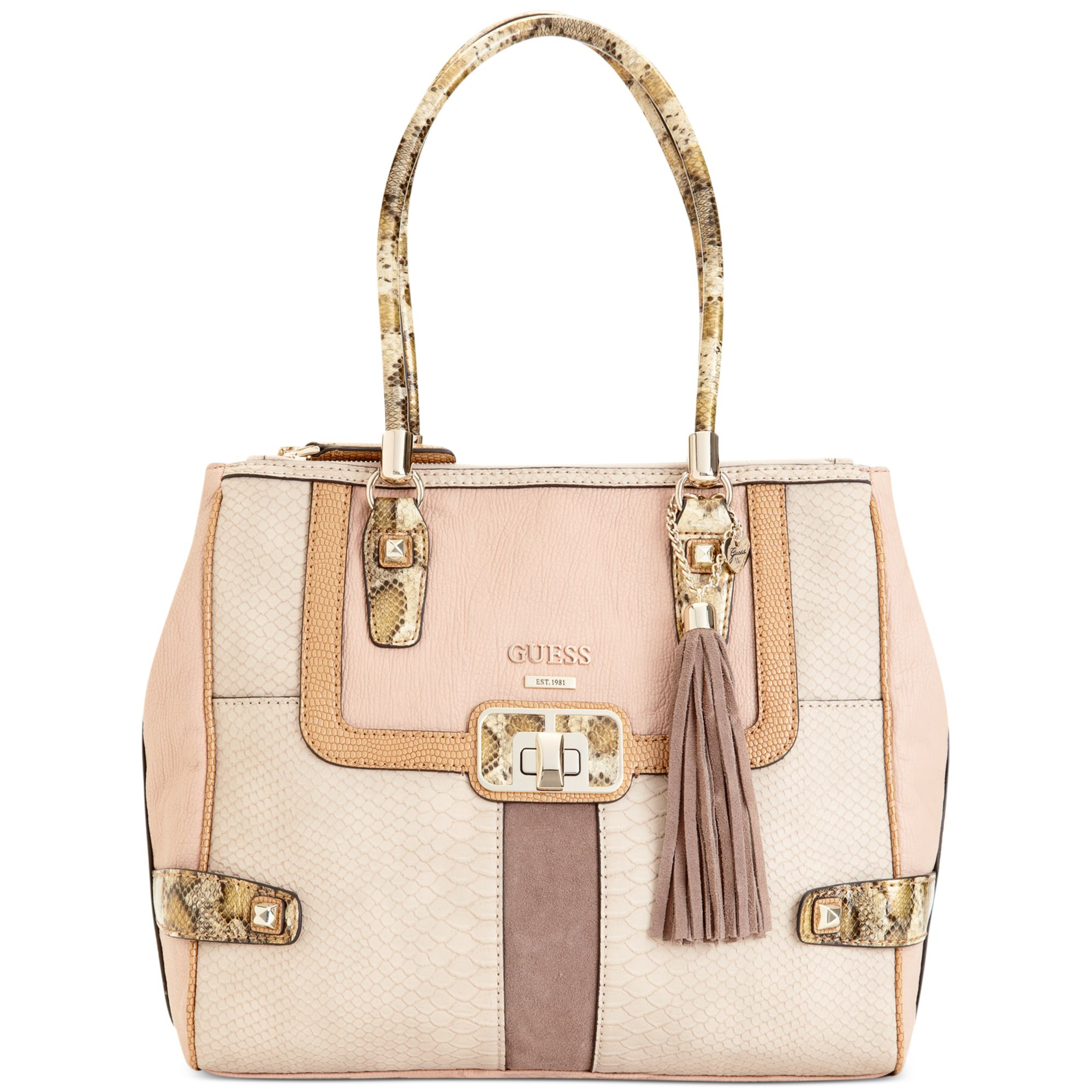 guess multicolor handbags