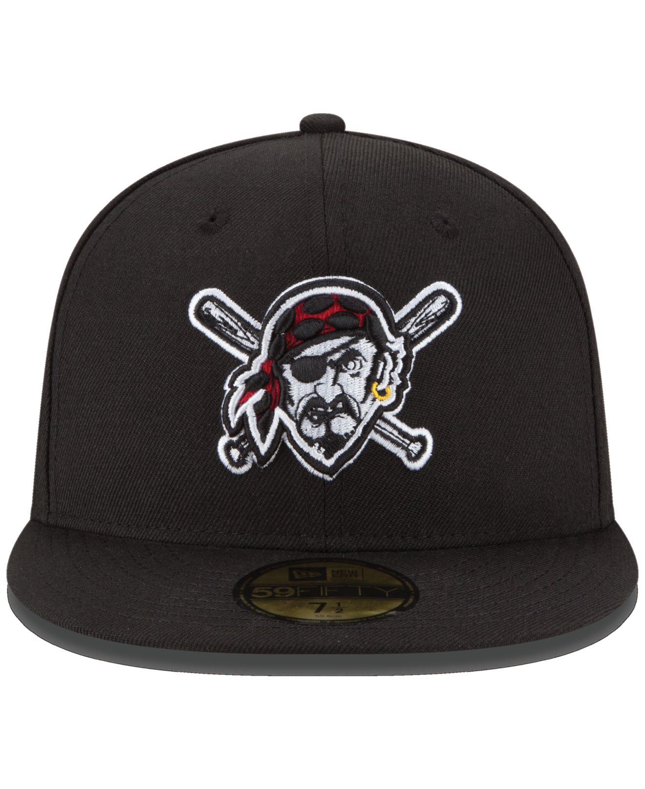 KTZ Pittsburgh Pirates Logo Lush 59fifty Cap in Black for Men