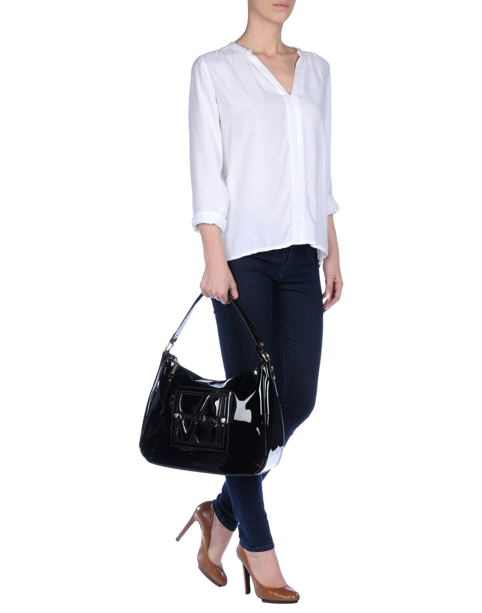 Lyst - Versace Jeans Handbag in Black