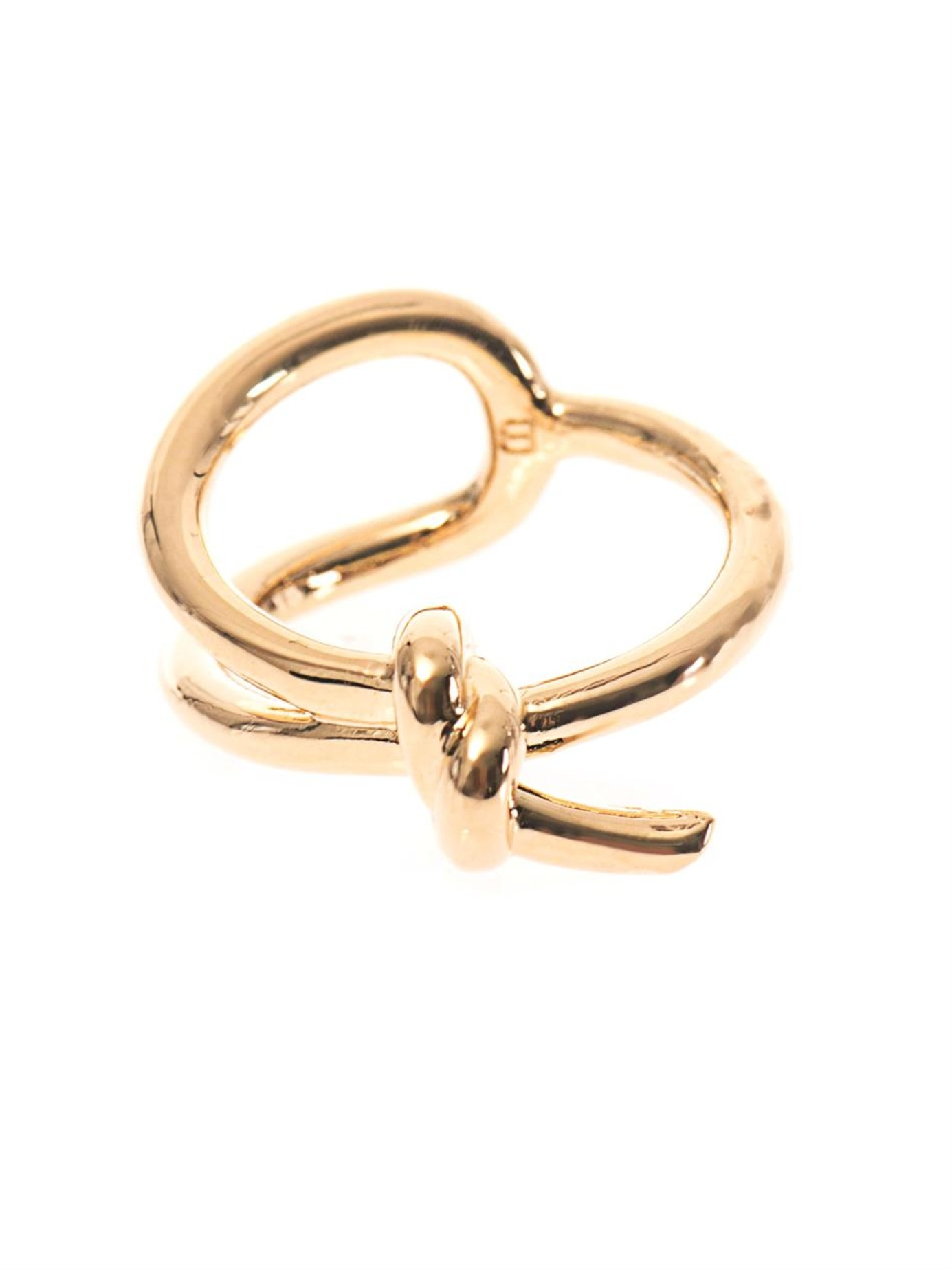 Balenciaga Asymmetric Bow Ring in Gold (Metallic) Lyst
