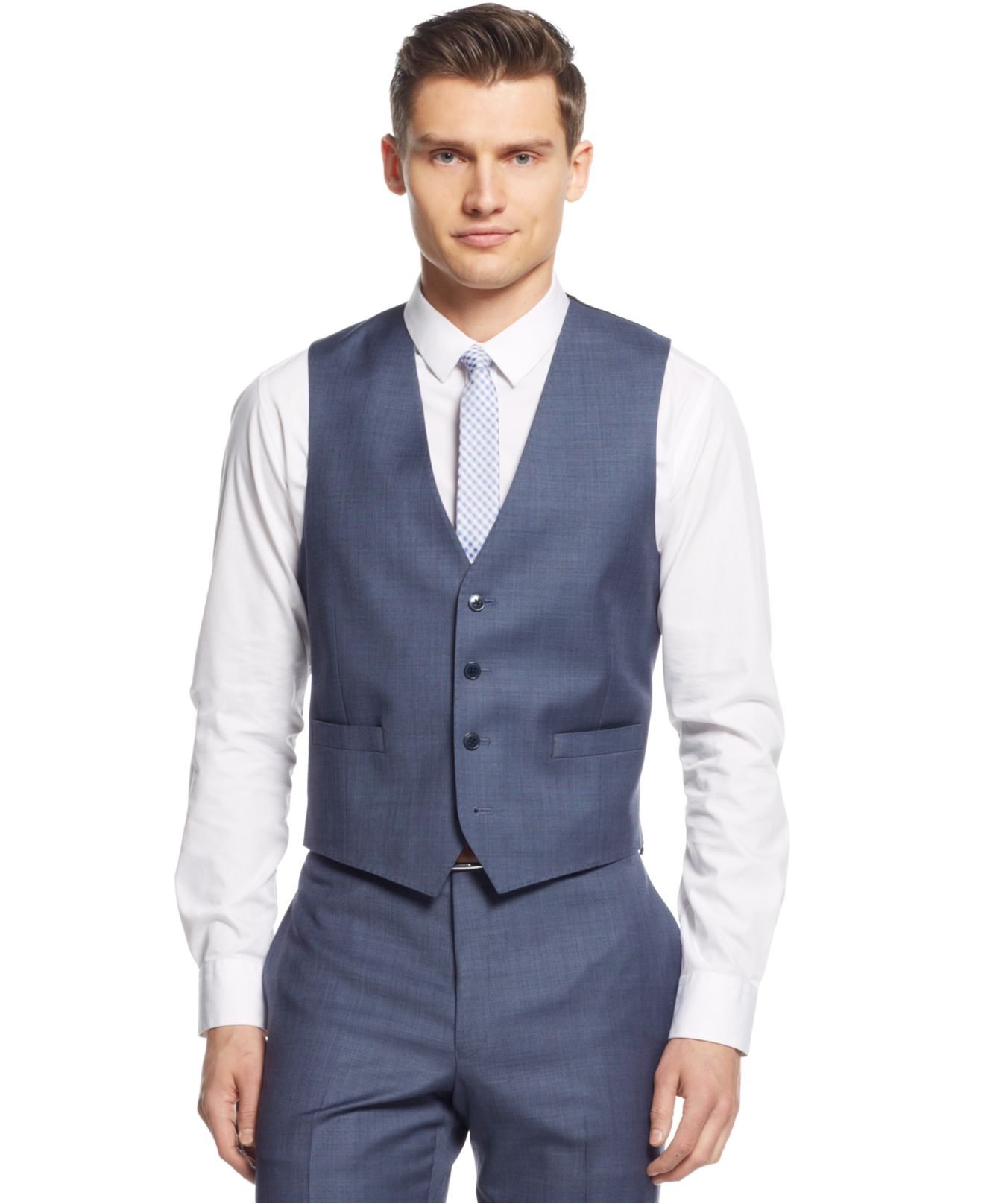 calvin klein extra slim fit suit