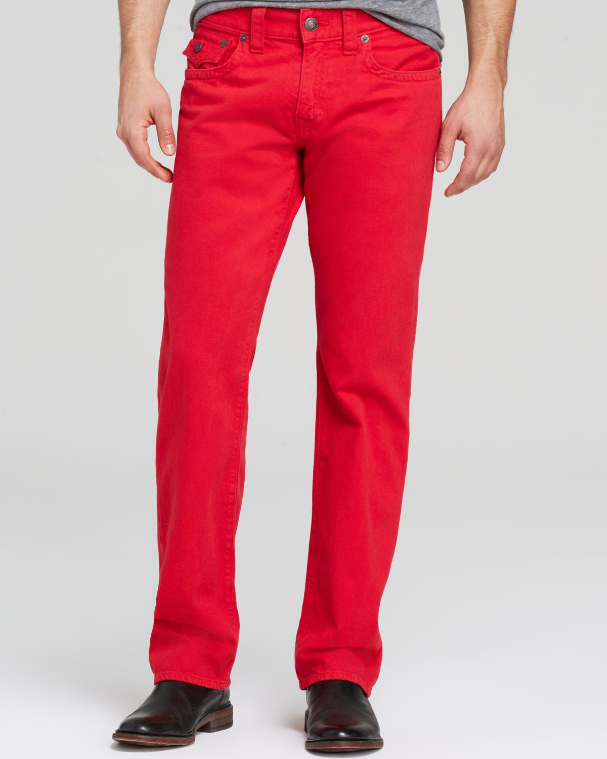 red true religion jeans